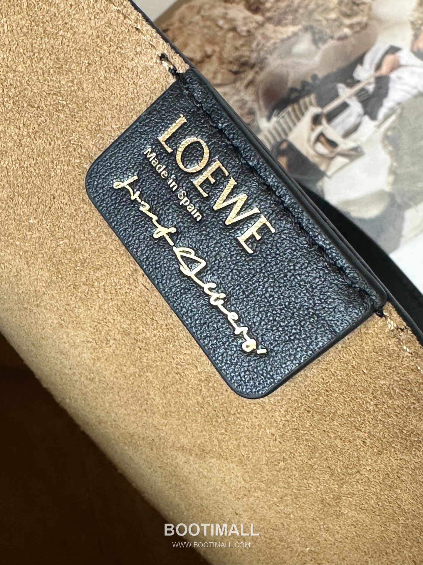 Loewe Puzzle Fold Josef Albers Leather Tote Bag 1762-1 로에베 퍼즐 폴드 요제프 알버스 레더 토트백 31cm 18