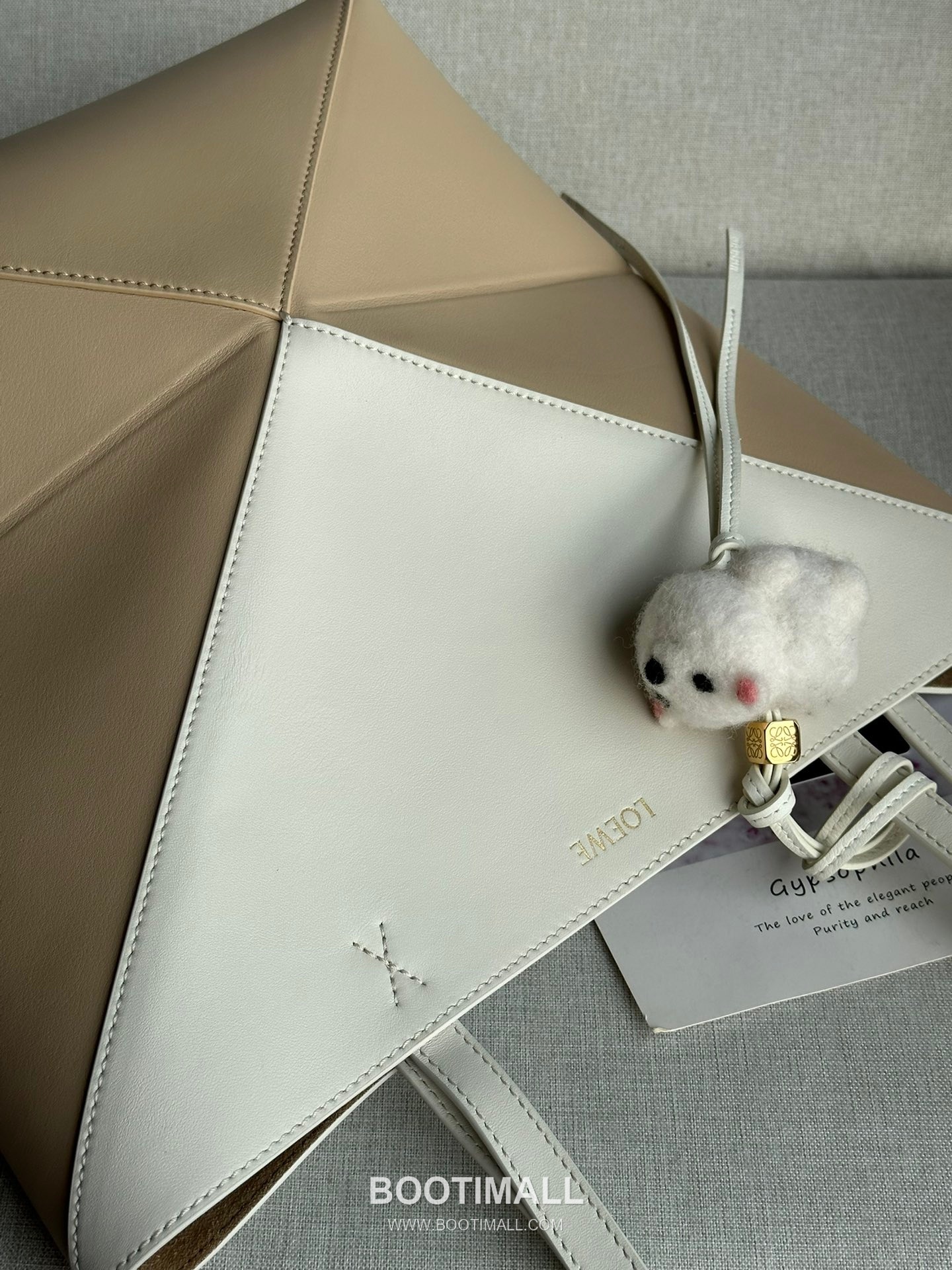 Loewe Puzzle Fold Glossy Calfskin Leather Small Tote Bag 1762 로에베 퍼즐 폴드 글로시 카프스킨 스몰 토트백 31.5cm 6