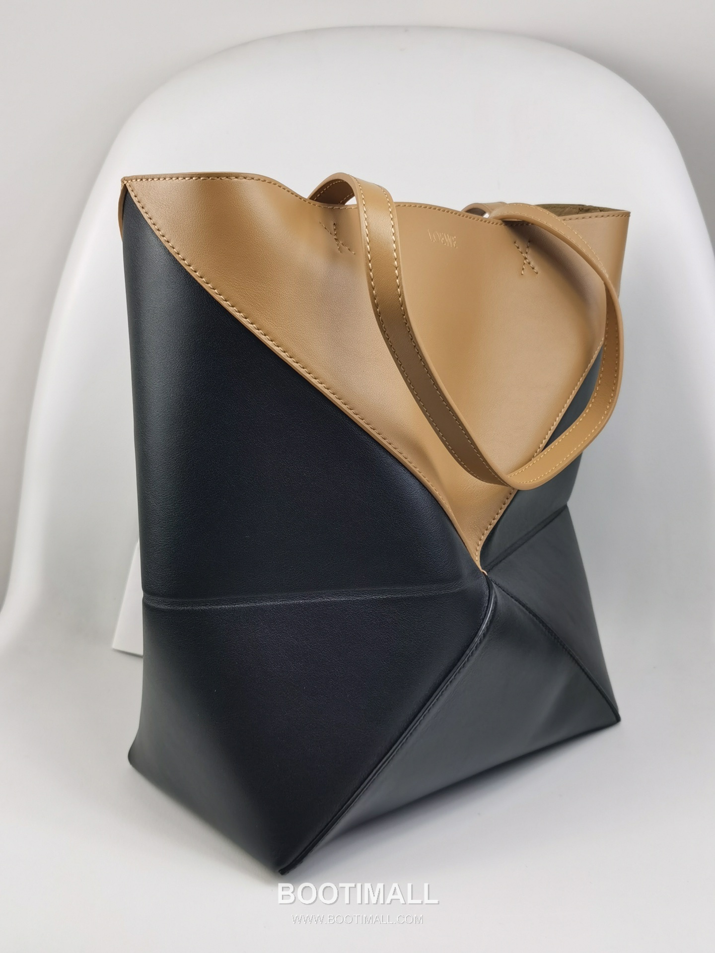 Loewe Puzzle Fold Glossy Calfskin Leather Small Tote Bag 1762 로에베 퍼즐 폴드 글로시 카프스킨 스몰 토트백 31.5cm 2