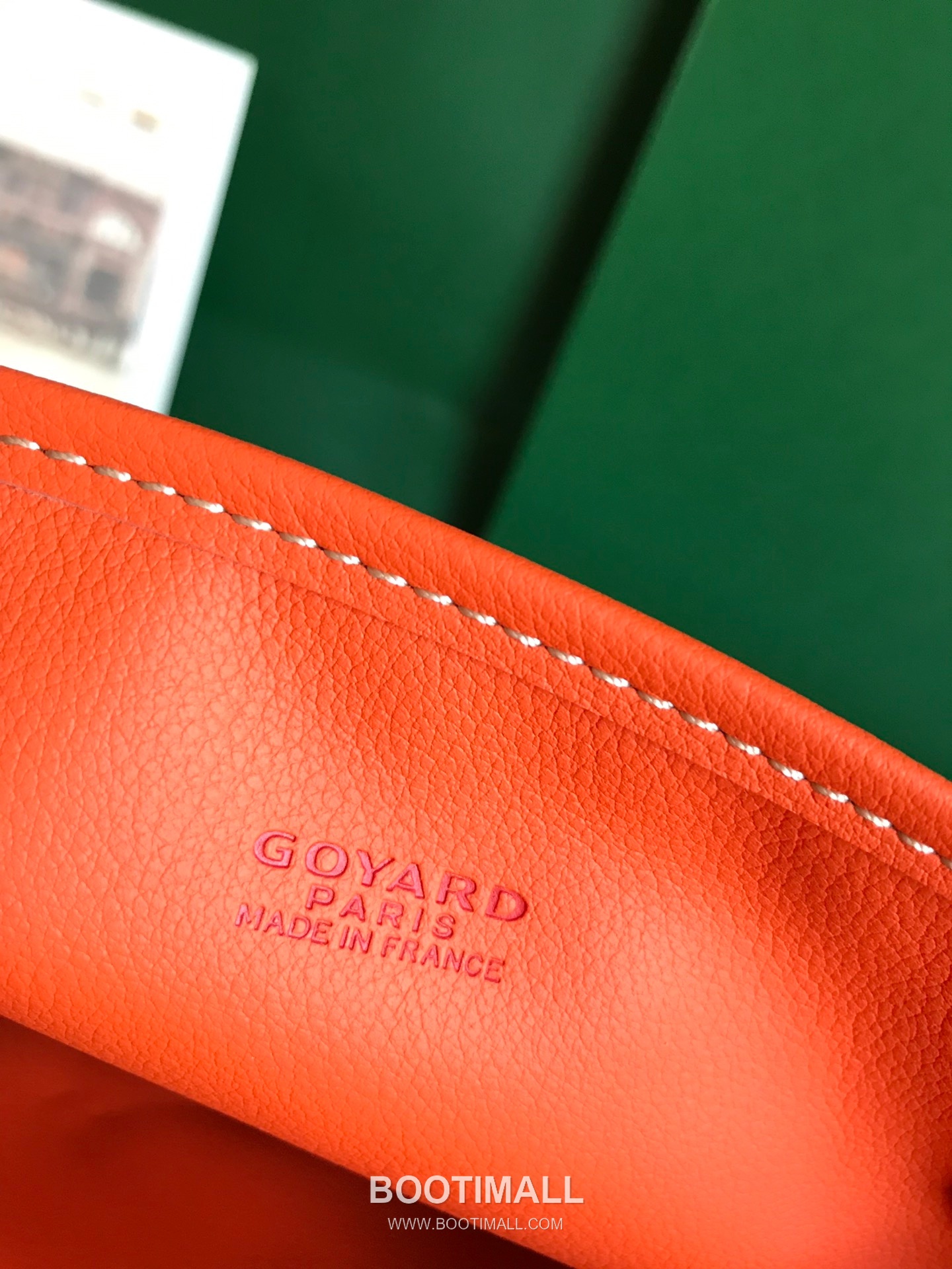 Goyard Saint Louis Mini Goyardine Canvas Leather Tote Bag 020660 고야드 생루이 미니 고야딘 캔버스 레더 토트백 28cm 6