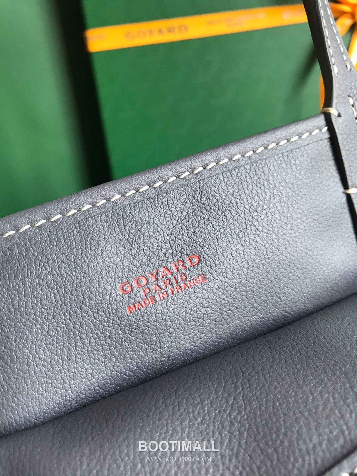 Goyard Saint Louis Mini Goyardine Canvas Leather Tote Bag 020660 고야드 생루이 미니 고야딘 캔버스 레더 토트백 28cm 5