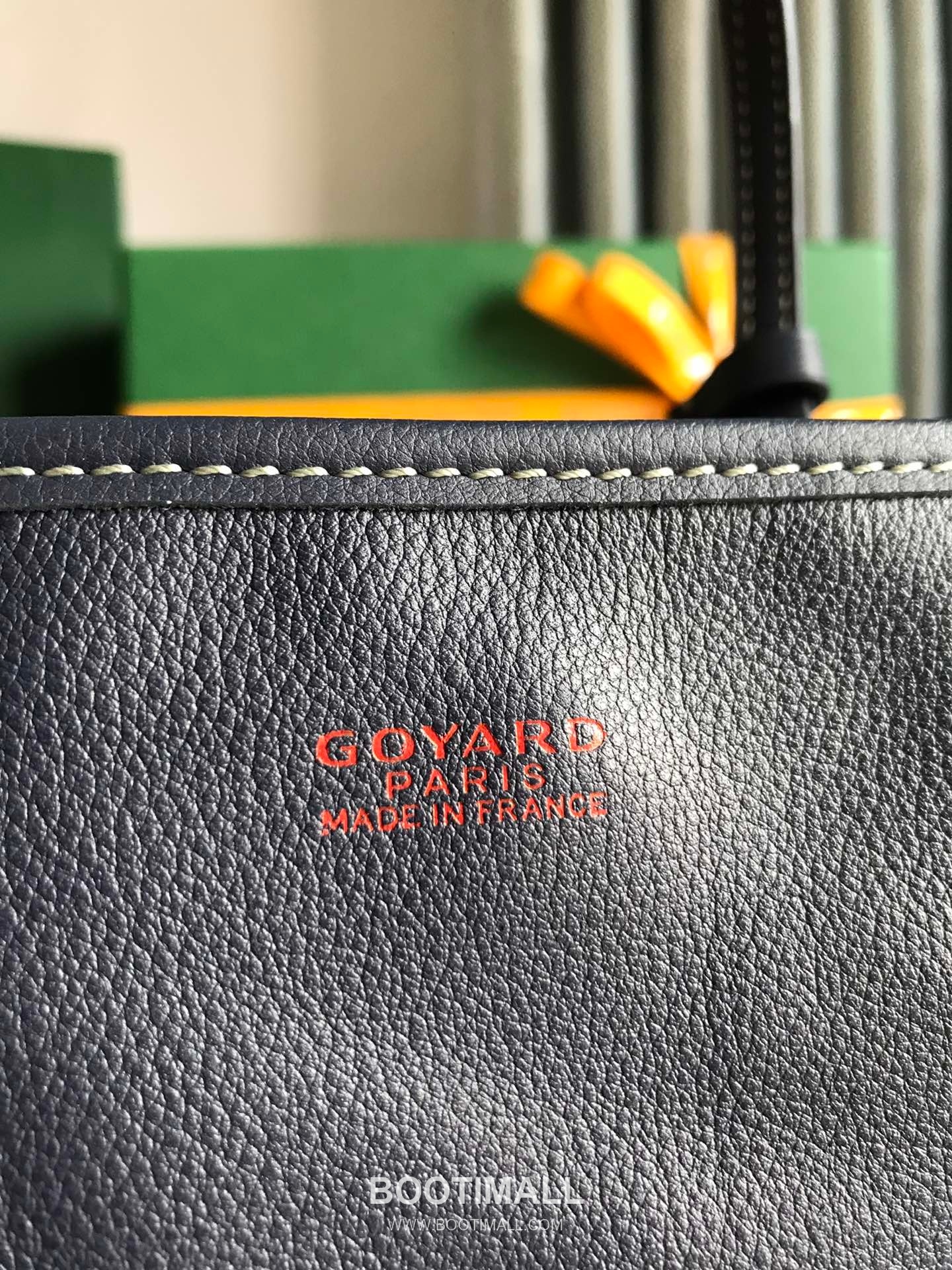 Goyard Saint Louis Mini Goyardine Canvas Leather Tote Bag 020660 고야드 생루이 미니 고야딘 캔버스 레더 토트백 28cm 7