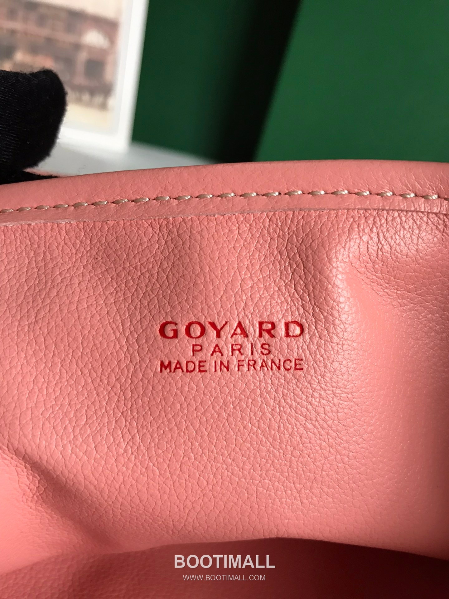 Goyard Saint Louis Mini Goyardine Canvas Leather Tote Bag 020660 고야드 생루이 미니 고야딘 캔버스 레더 토트백 28cm 7