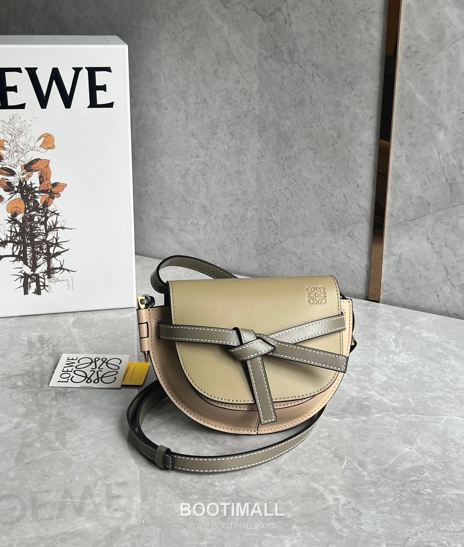 Loewe Mini Gate Dual Calfskin Leather Shoulder Bag 품번 확인 필요 로에베 미니 게이트 듀얼 카프스킨 숄더 크로스백 21cm 2