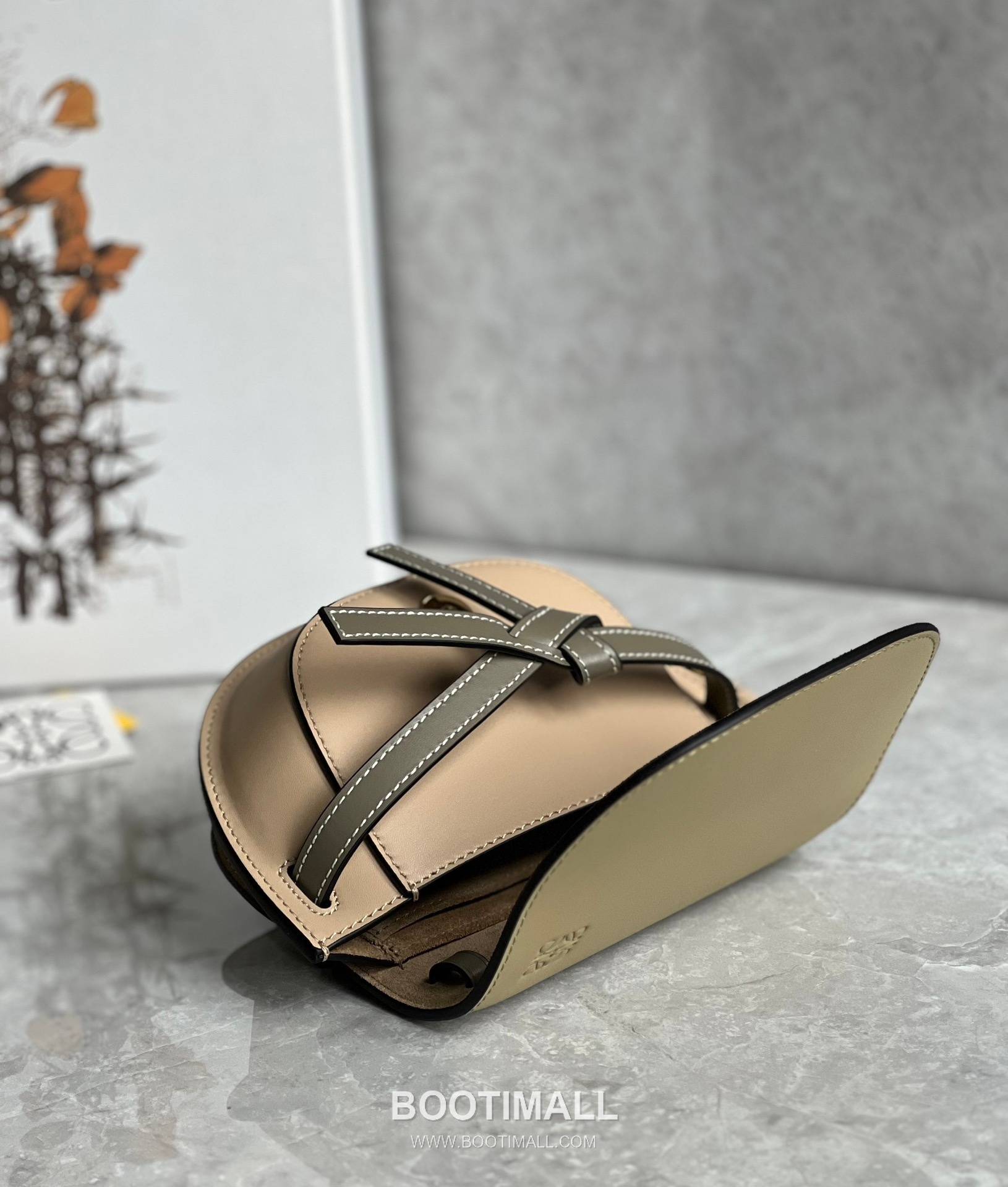 Loewe Mini Gate Dual Calfskin Leather Shoulder Bag 품번 확인 필요 로에베 미니 게이트 듀얼 카프스킨 숄더 크로스백 21cm 7