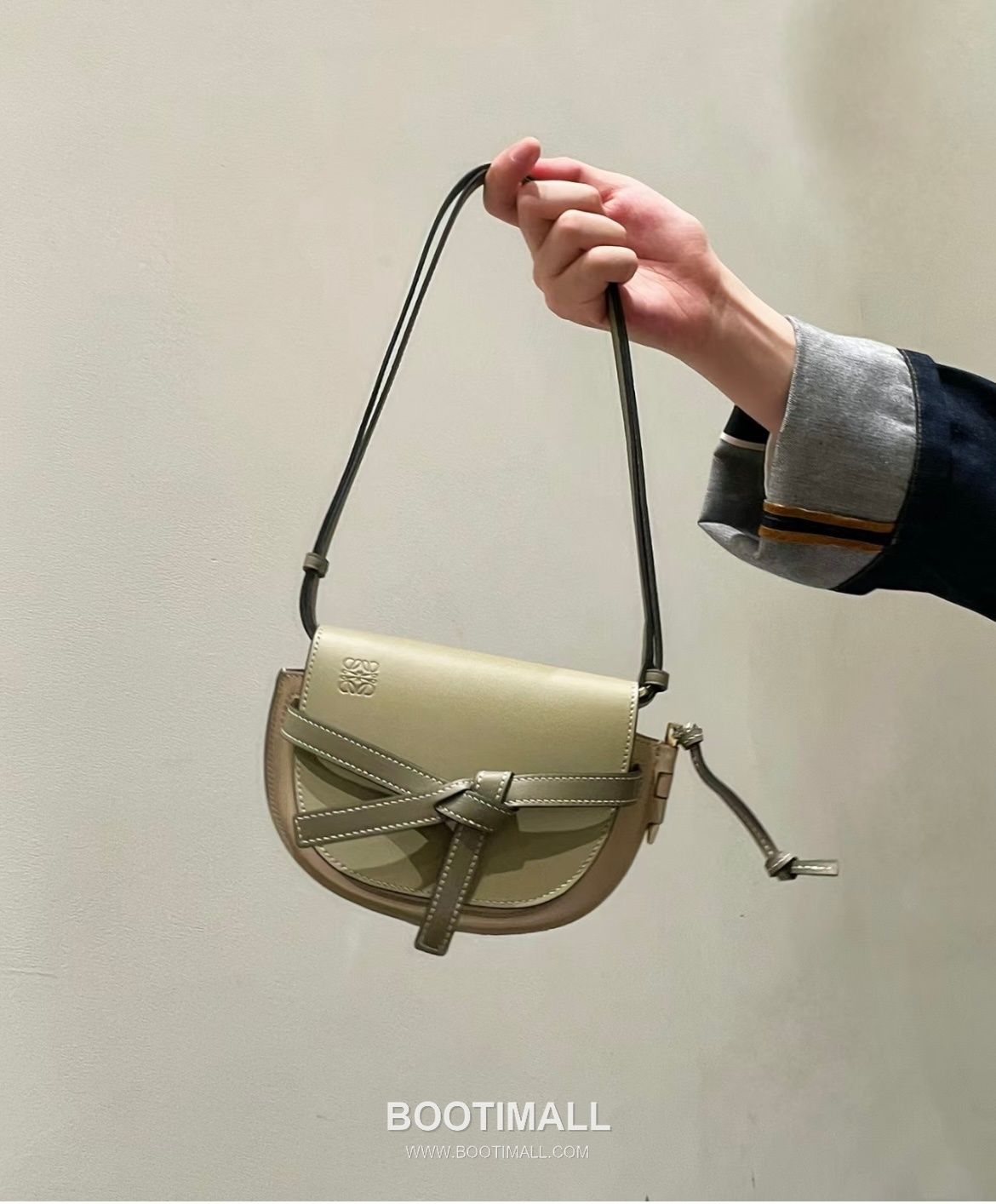 Loewe Mini Gate Dual Calfskin Leather Shoulder Bag 품번 확인 필요 로에베 미니 게이트 듀얼 카프스킨 숄더 크로스백 21cm 11