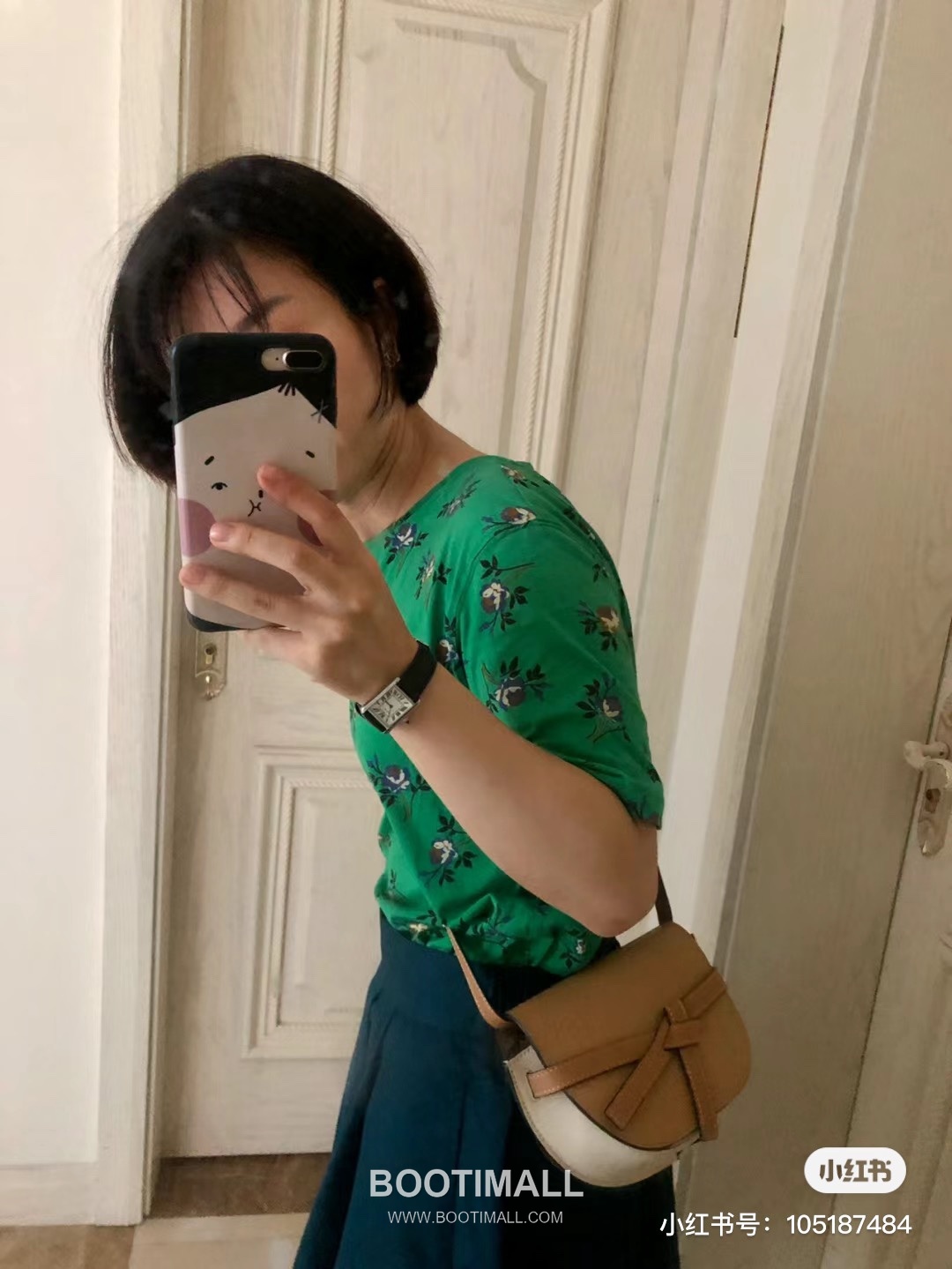 Loewe Mini Gate Dual Calfskin Leather Shoulder Bag 품번 확인 필요 로에베 미니 게이트 듀얼 카프스킨 숄더 크로스백 21cm 1