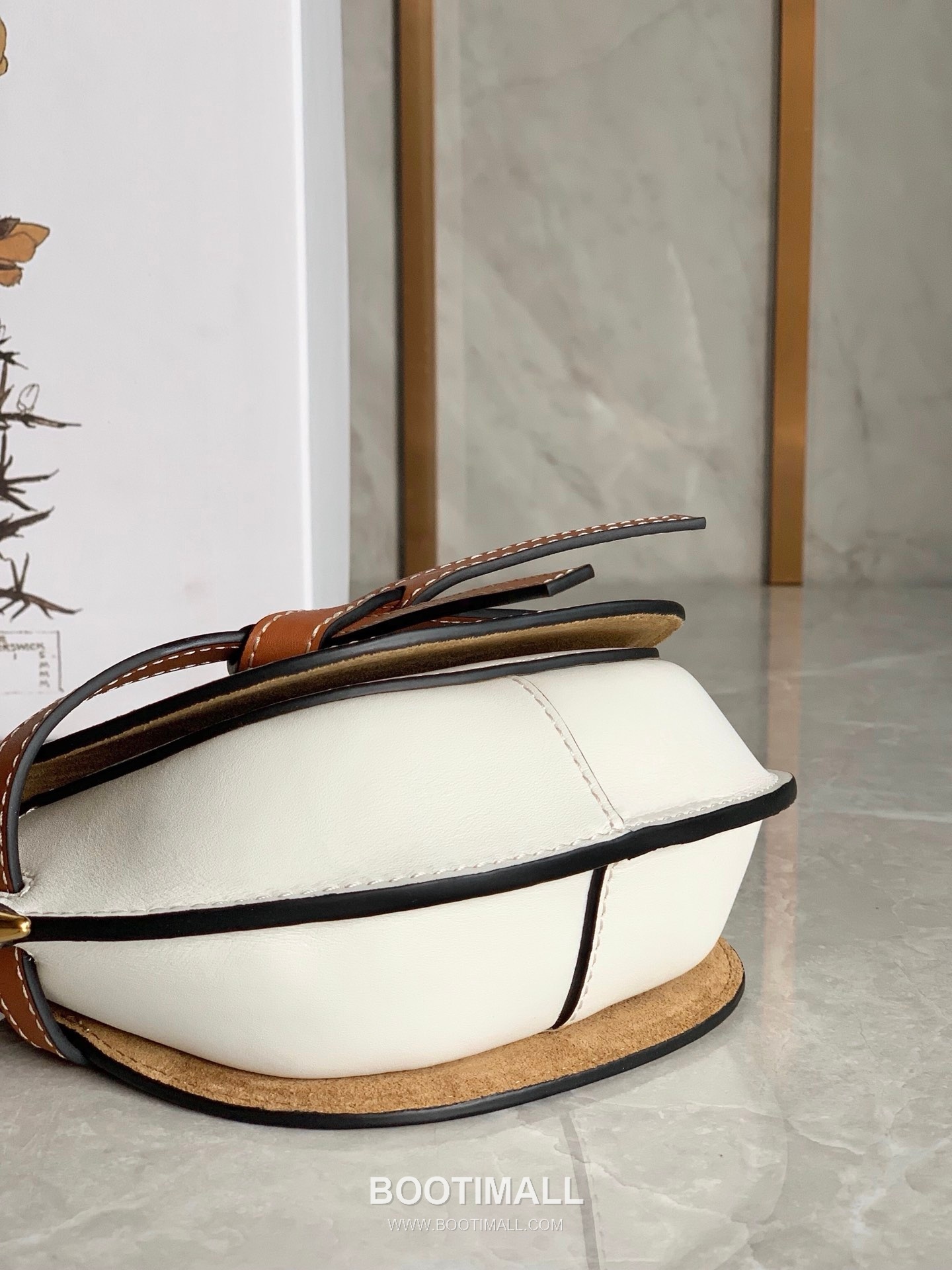 Loewe Mini Gate Dual Calfskin Leather Shoulder Bag 품번 확인 필요 로에베 미니 게이트 듀얼 카프스킨 숄더 크로스백 21cm 7