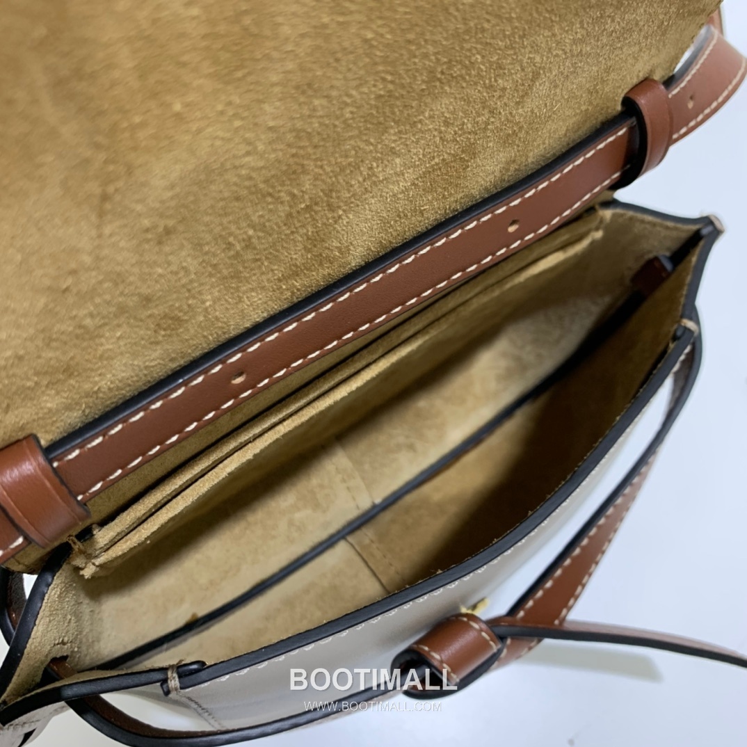 Loewe Mini Gate Dual Calfskin Leather Shoulder Bag 품번 확인 필요 로에베 미니 게이트 듀얼 카프스킨 숄더 크로스백 21cm 18