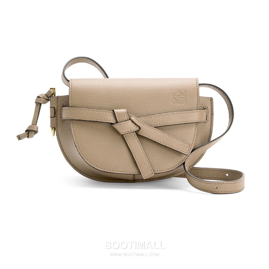 Loewe Mini Gate Dual Pebbled Calfskin Leather Shoulder Bag 89020 로에베 미니 게이트 듀얼 페블드 카프스킨 숄더 크로스백 21cm 1