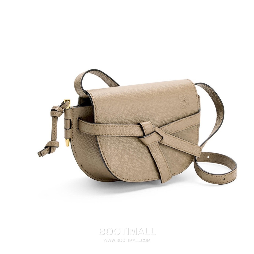 Loewe Mini Gate Dual Pebbled Calfskin Leather Shoulder Bag 89020 로에베 미니 게이트 듀얼 페블드 카프스킨 숄더 크로스백 21cm 2