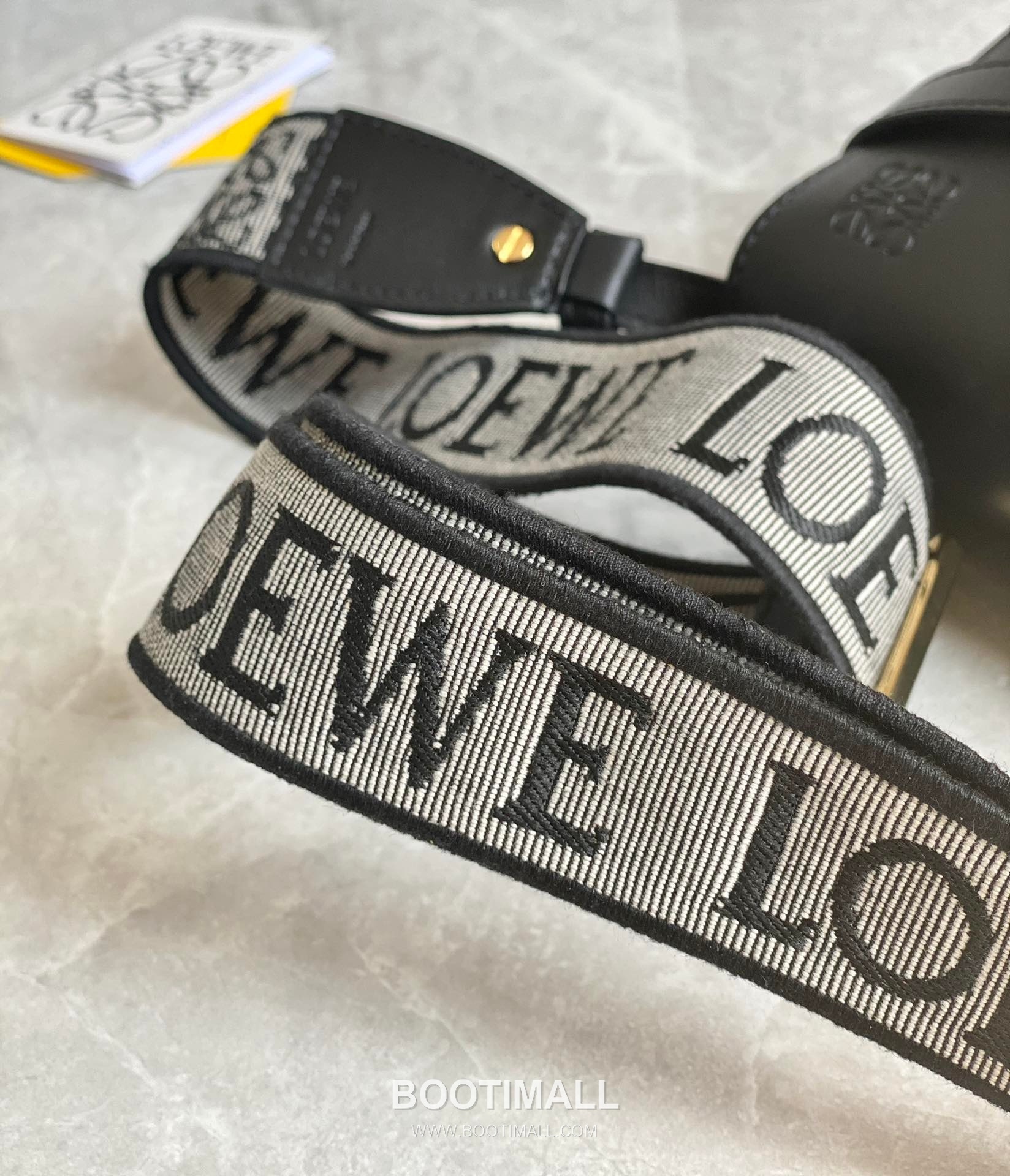 Loewe Mini Gate Dual Calfskin Leather Embroidered Strap Shoulder Bag 10121 로에베 미니 게이트 듀얼 카프스킨 자수 스트랩 숄더 크로스백 21cm 6
