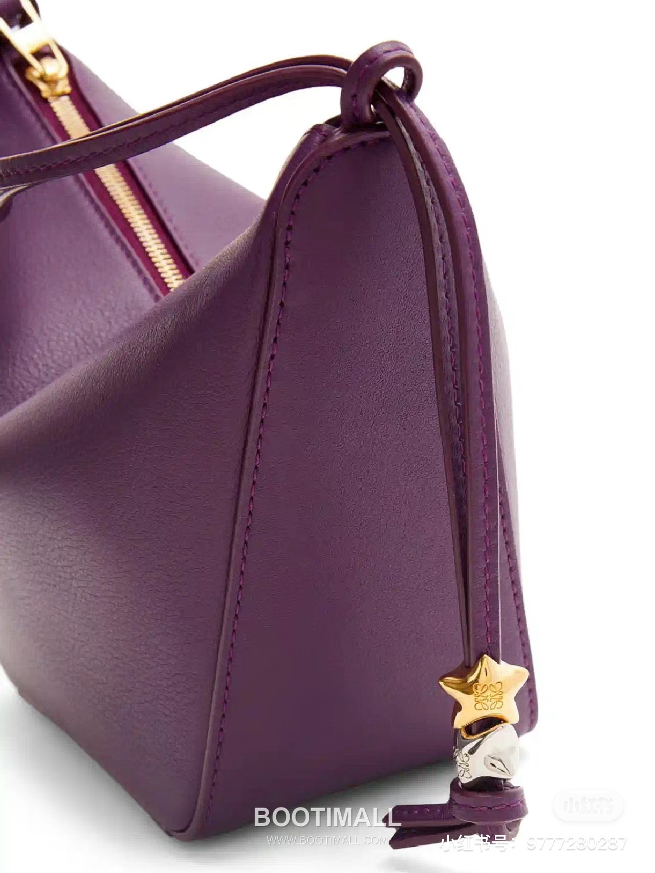 Loewe Hammock Calfskin Leather Hobo Shoulder Bag 263317 로에베 해먹 카프스킨 레더 호보 숄더 크로스백 28cm 5