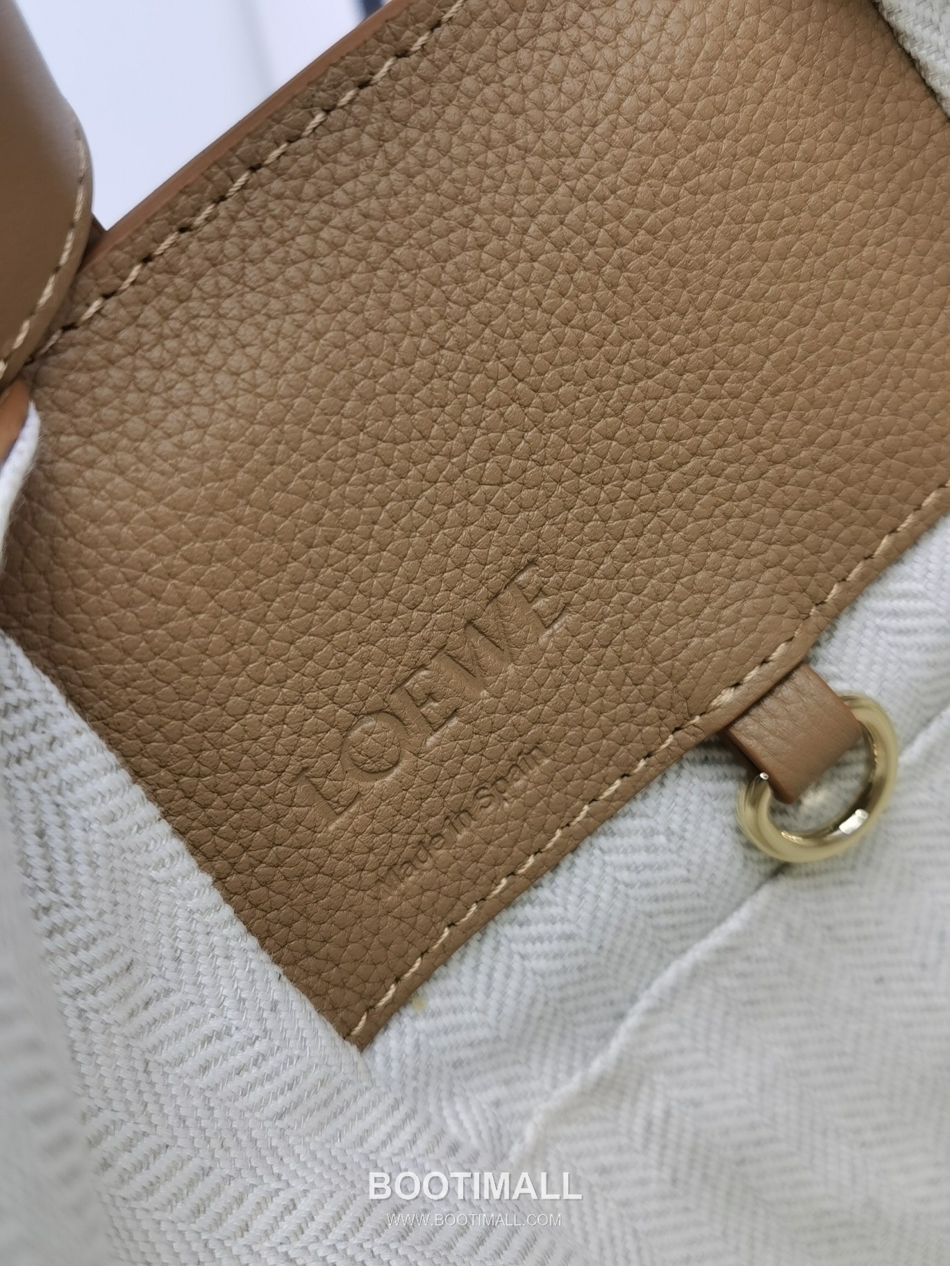 Loewe Hammock Compact Grained Calfskin Leather Shoulder Bag 8047 로에베 해먹 컴팩트 그레인 카프스킨 숄더 크로스백 20cm 9