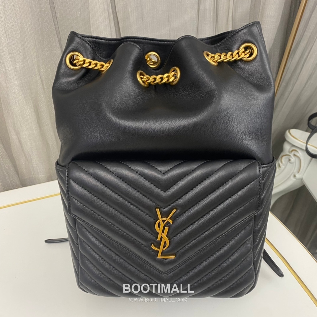 Saint Laurent Monogram Flap Pocket Lambskin Backpack 672609 생로랑 모노그램 램스킨 플랩 백팩 29cm 4