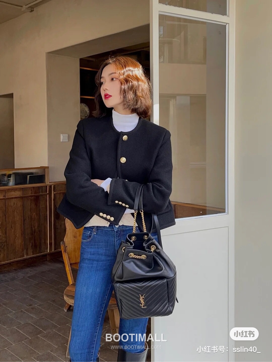 Saint Laurent Monogram Flap Pocket Lambskin Backpack 672609 생로랑 모노그램 램스킨 플랩 백팩 29cm 16