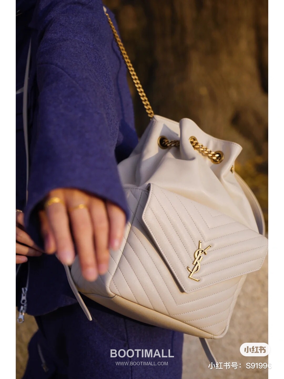 Saint Laurent Monogram Flap Pocket Lambskin Backpack 672609 생로랑 모노그램 램스킨 플랩 백팩 29cm 2