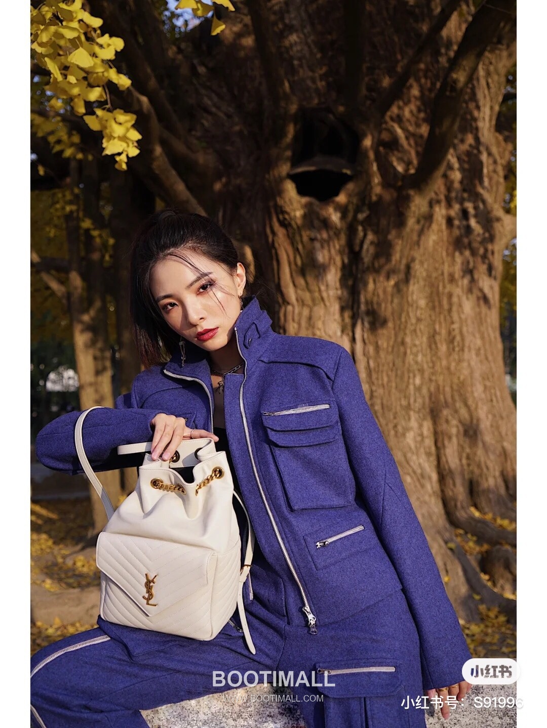 Saint Laurent Monogram Flap Pocket Lambskin Backpack 672609 생로랑 모노그램 램스킨 플랩 백팩 29cm 4