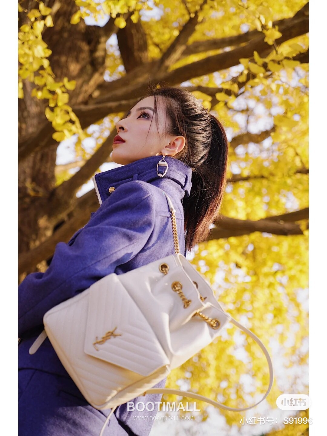 Saint Laurent Monogram Flap Pocket Lambskin Backpack 672609 생로랑 모노그램 램스킨 플랩 백팩 29cm 5