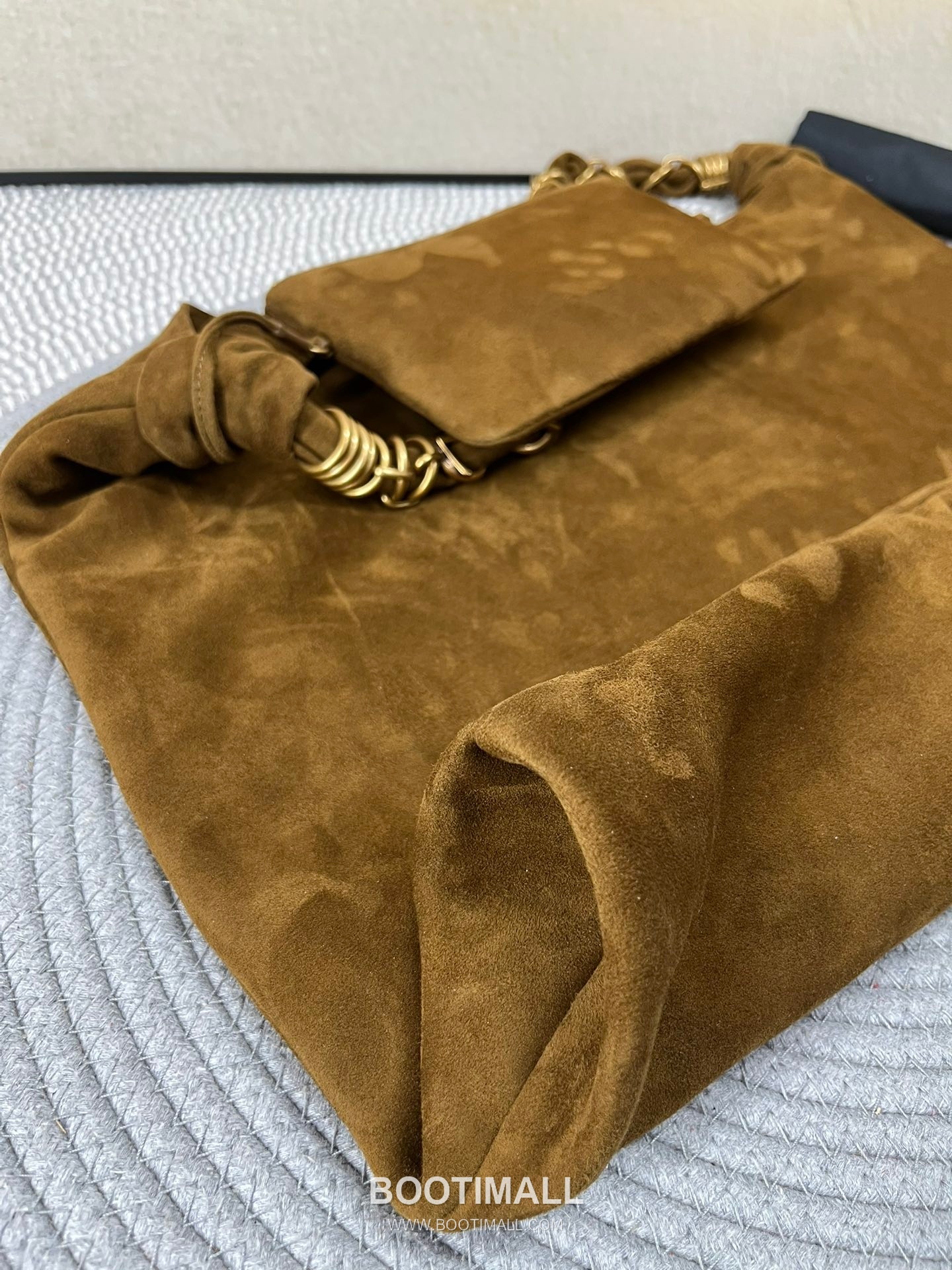 Saint Laurent Amalia Suede Leather Tote Bag 834750 생로랑 아말리아 스웨이드 레더 토트백 47cm 13