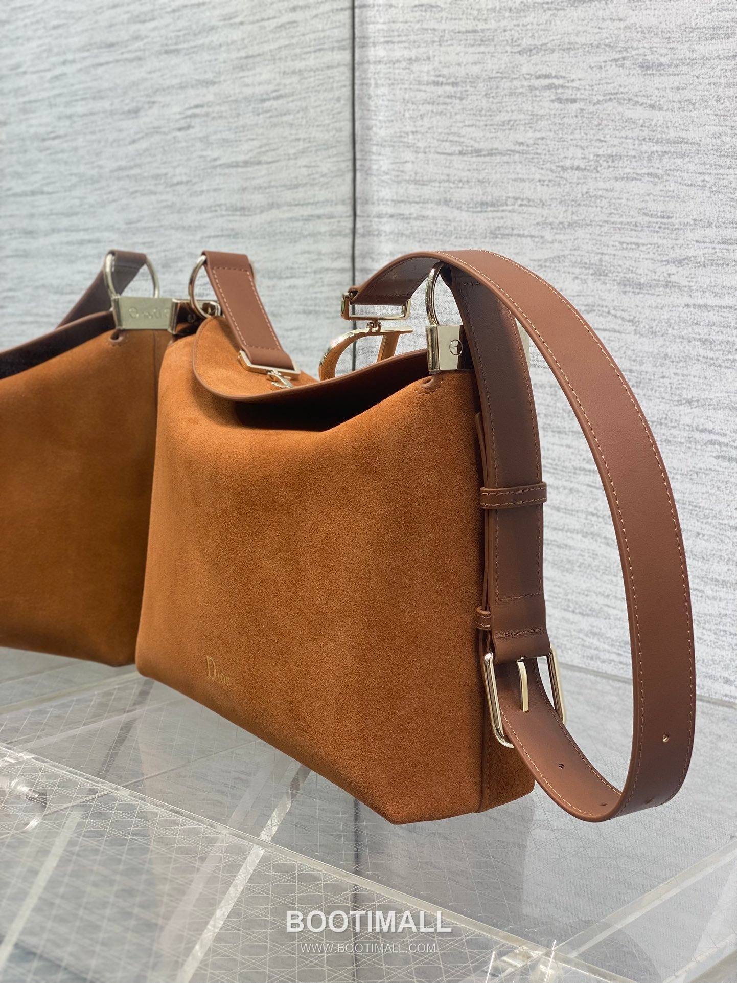 Dior Christian Dior Suede Leather Hobo Shoulder Bag 디올 크리스찬 디올 스웨이드 레더 호보 숄더 크로스백 28cm 6