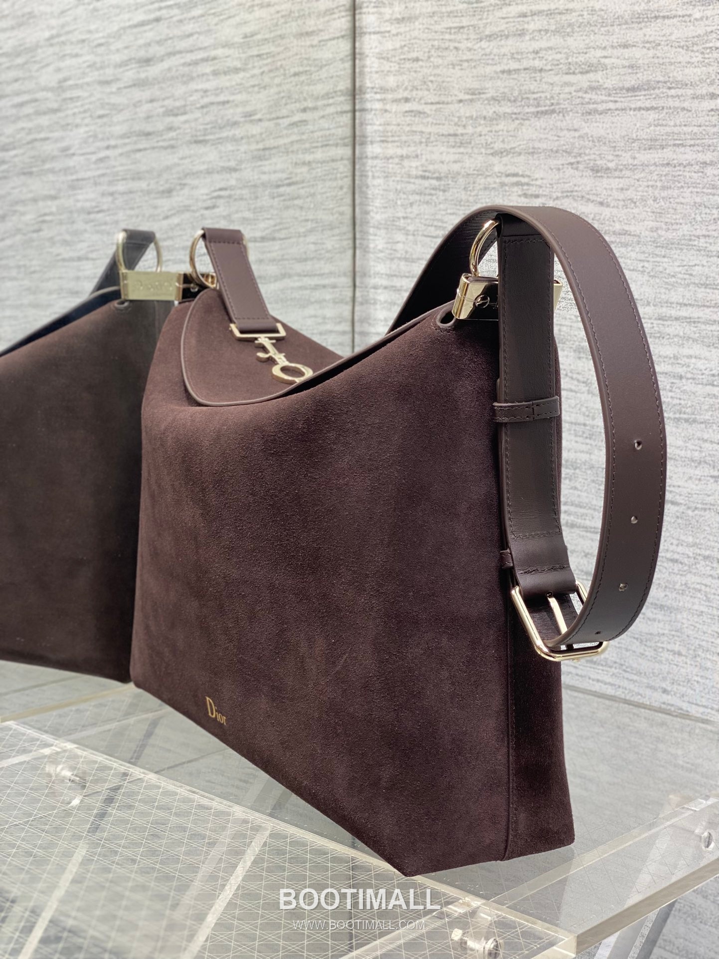 Dior Christian Dior Suede Leather Hobo Shoulder Bag 디올 크리스찬 디올 스웨이드 레더 호보 숄더 크로스백 39cm 6