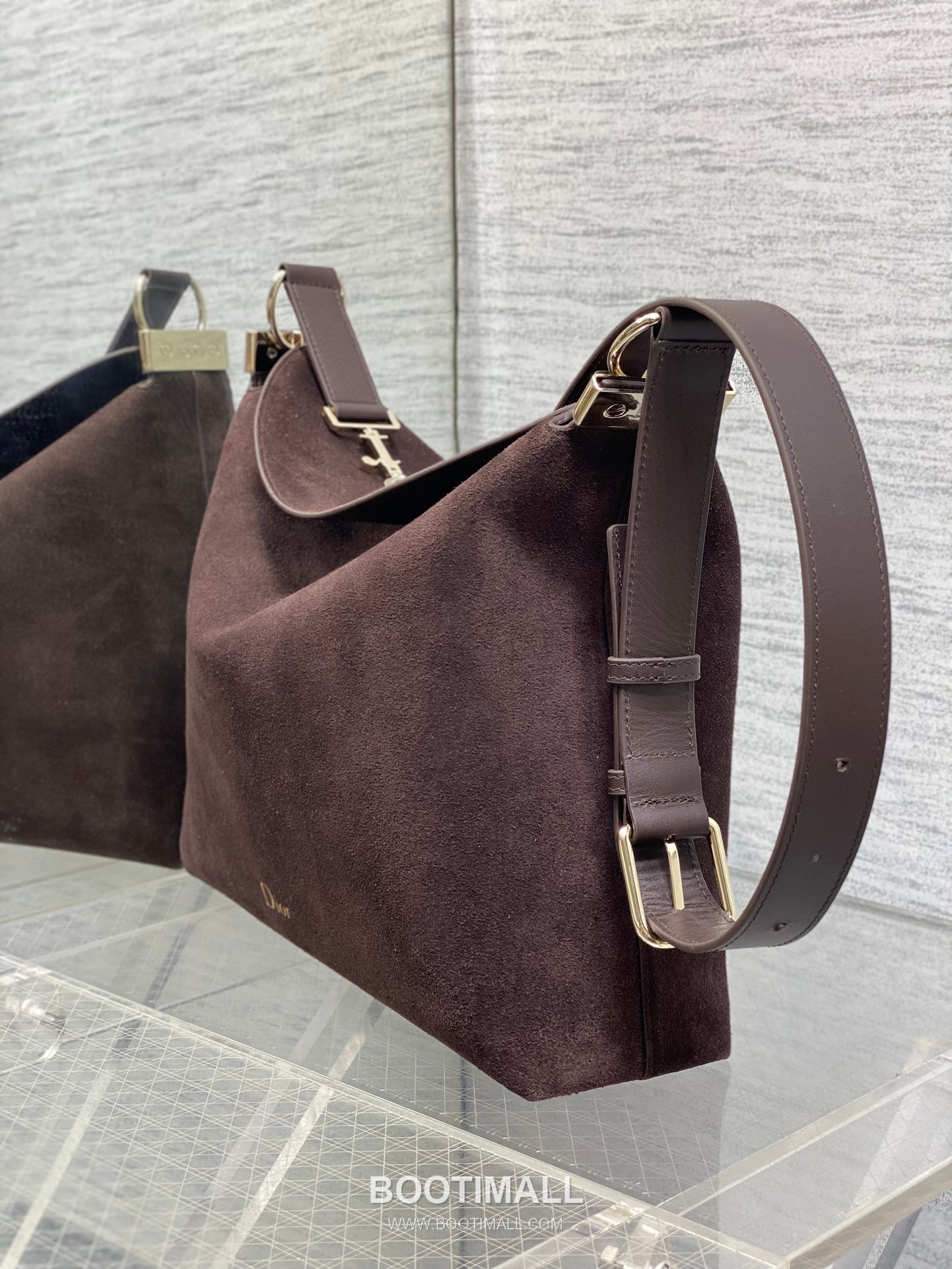 Dior Christian Dior Suede Leather Hobo Shoulder Bag 디올 크리스찬 디올 스웨이드 레더 호보 숄더 크로스백 33cm 6