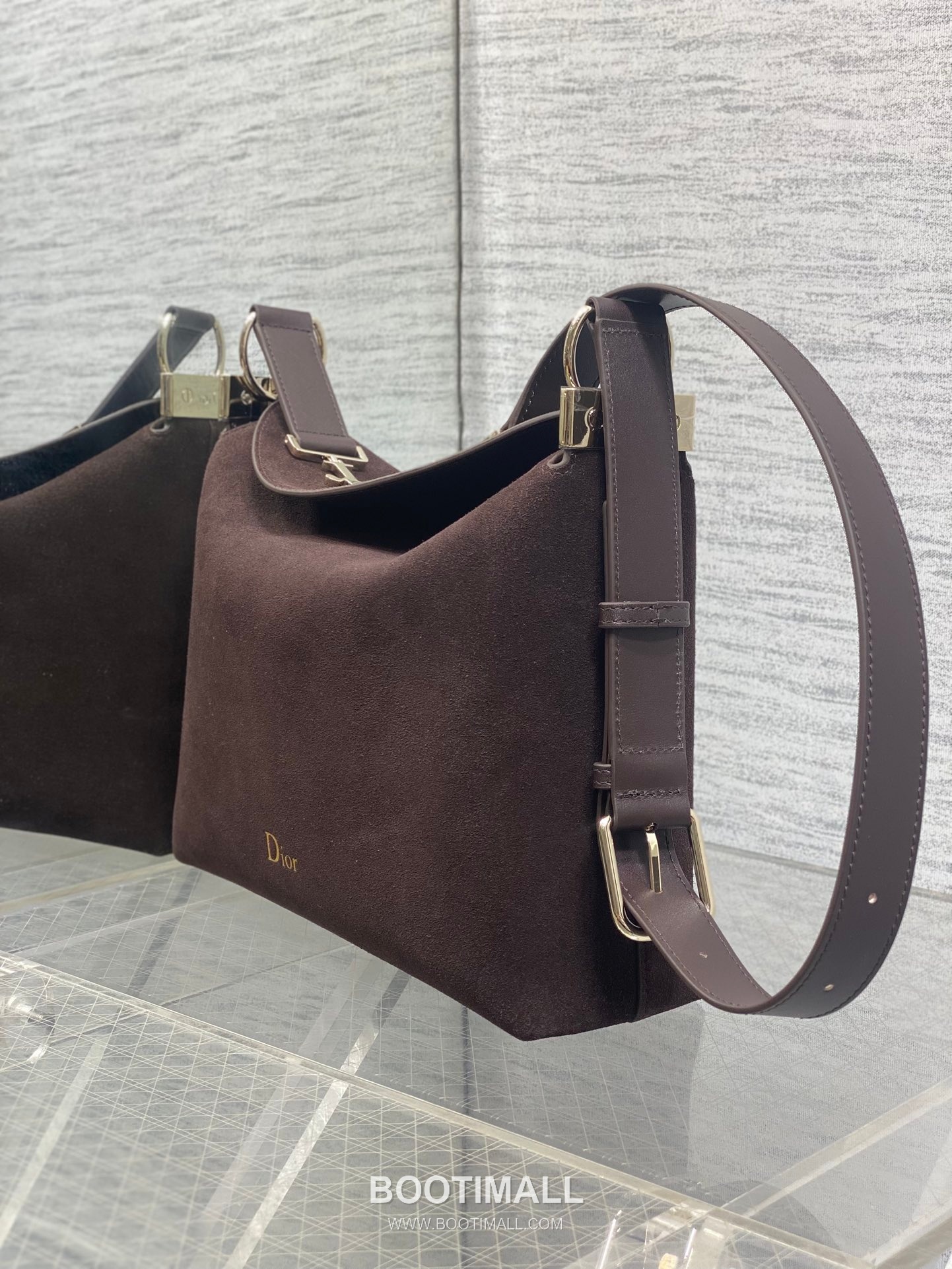 Dior Christian Dior Suede Leather Hobo Shoulder Bag 디올 크리스찬 디올 스웨이드 레더 호보 숄더 크로스백 28cm 6