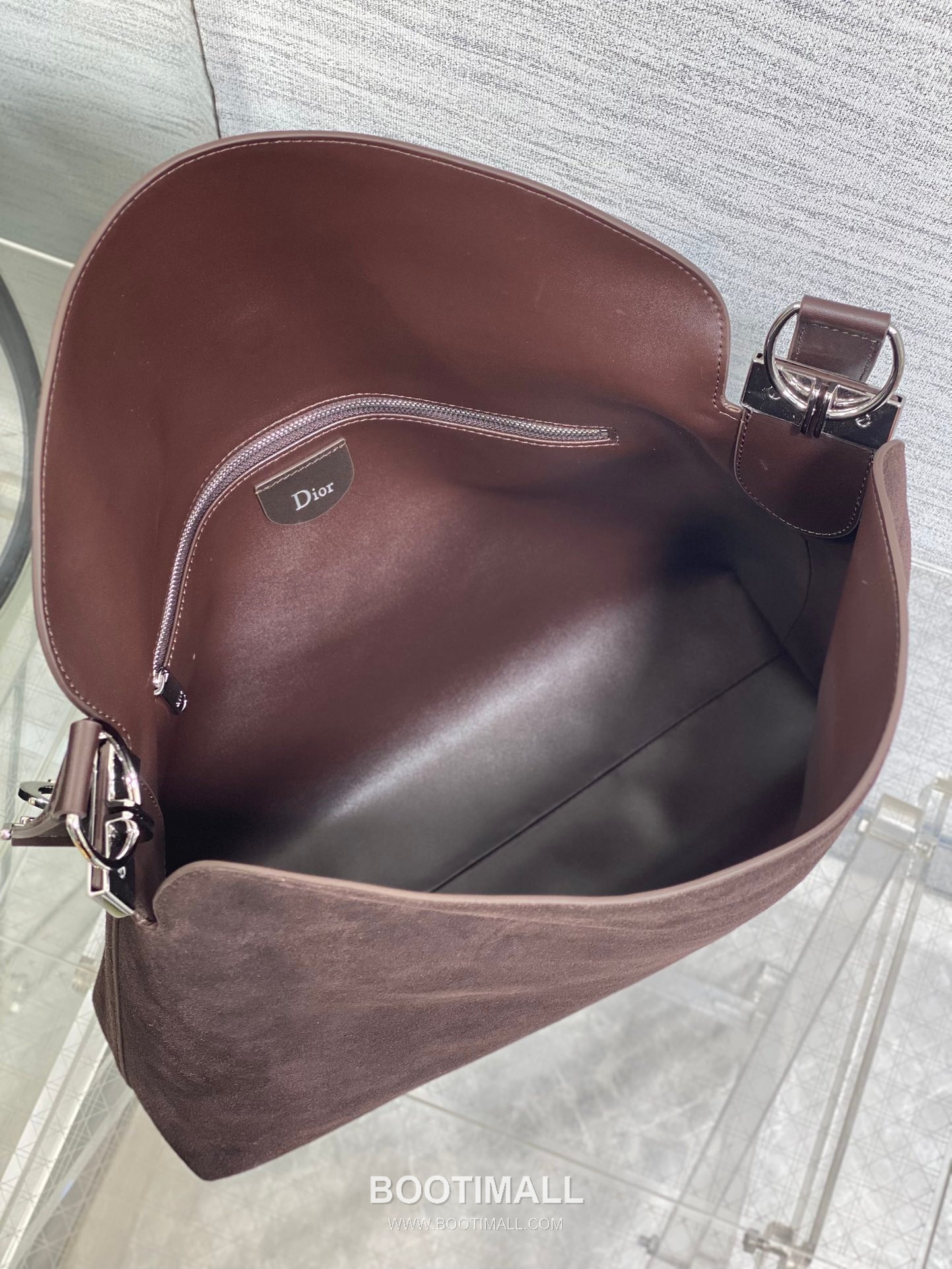 Dior Christian Dior Suede Leather Hobo Shoulder Bag 디올 크리스찬 디올 스웨이드 레더 호보 숄더 크로스백 39cm 8