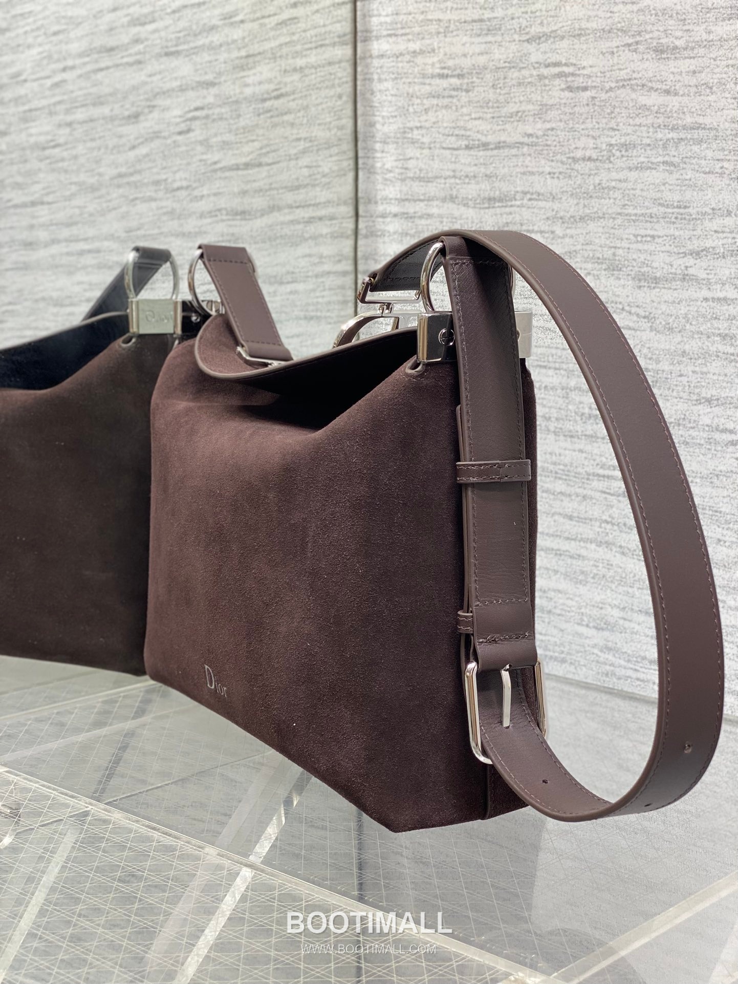 Dior Christian Dior Suede Leather Hobo Shoulder Bag 디올 크리스찬 디올 스웨이드 레더 호보 숄더 크로스백 28cm 6