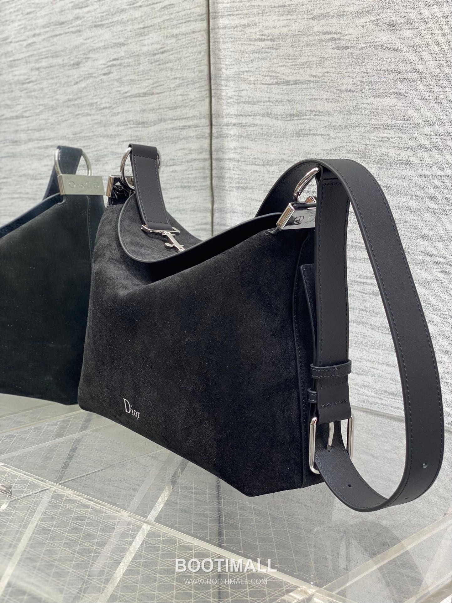 Dior Christian Dior Suede Leather Hobo Shoulder Bag 디올 크리스찬 디올 스웨이드 레더 호보 숄더 크로스백 28cm 6