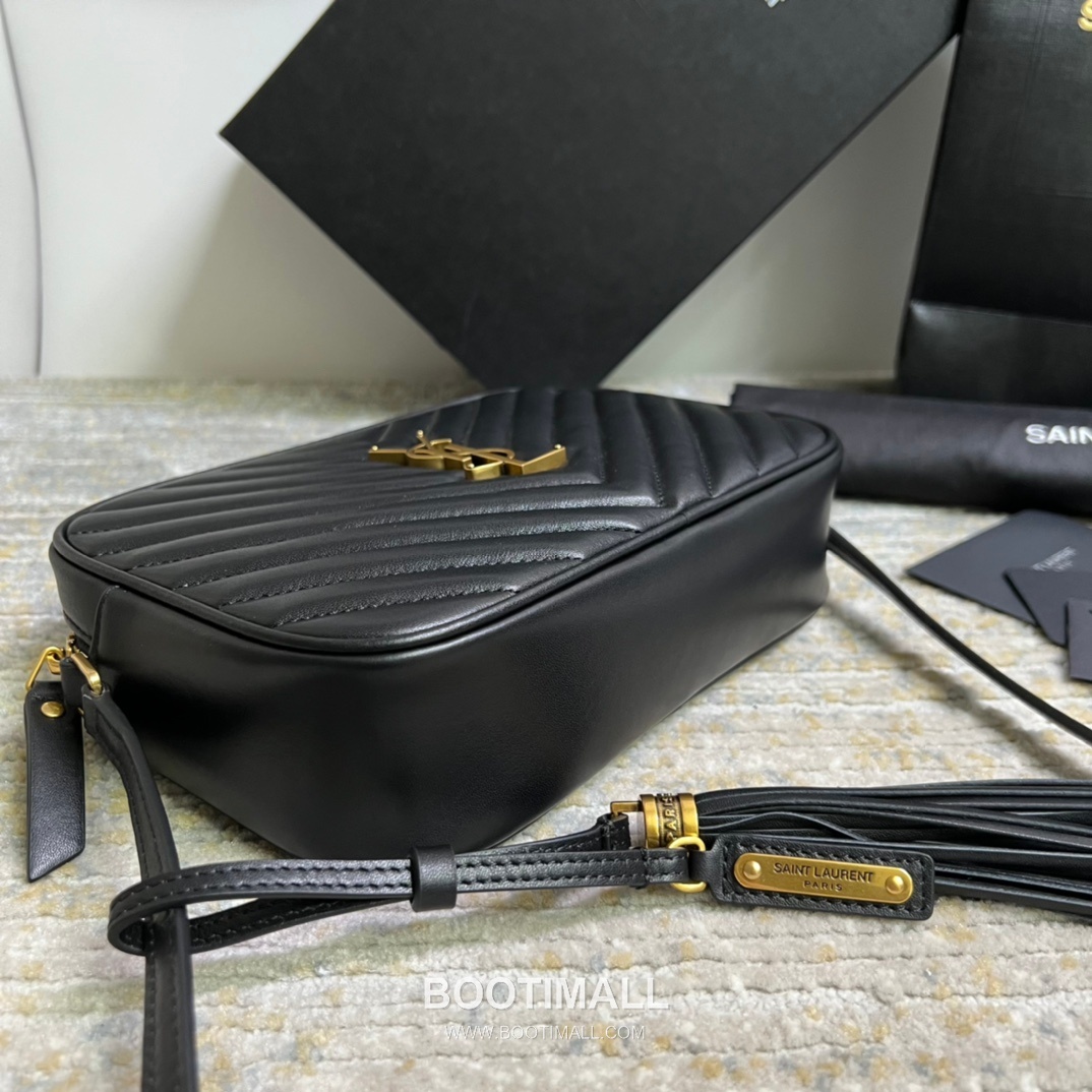 Saint Laurent Lou Calfskin Leather Camera Bag 574494 생로랑 루 카프스킨 레더 카메라 크로스백 23cm 13