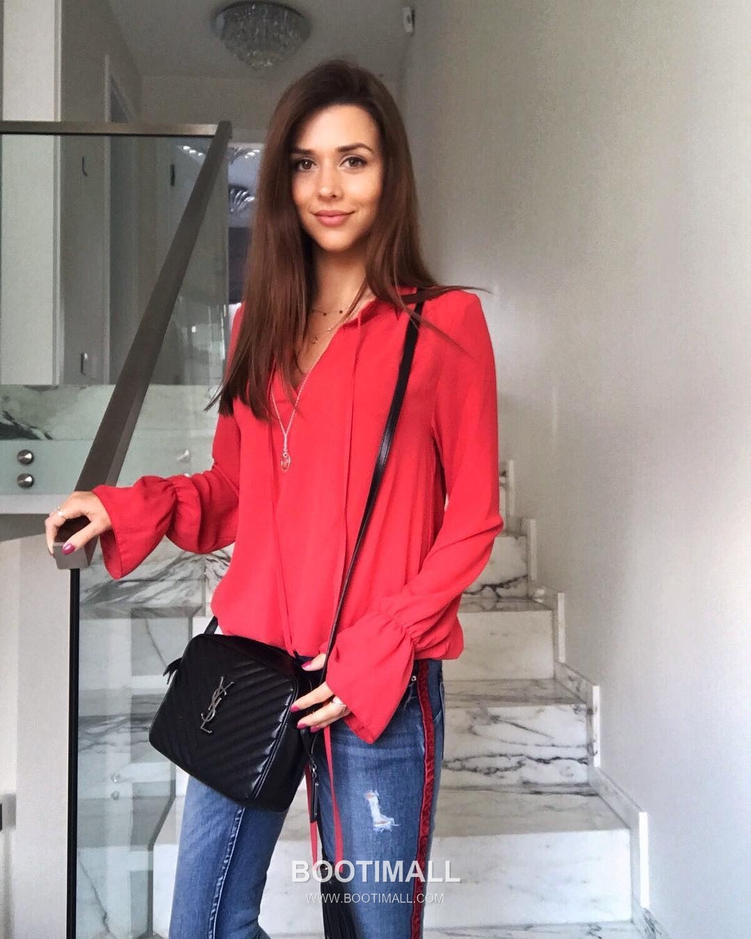 Saint Laurent Lou Calfskin Leather Camera Bag 574494 생로랑 루 카프스킨 레더 카메라 크로스백 23cm 2