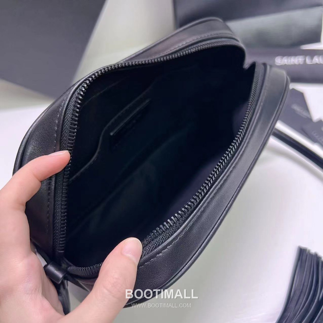 Saint Laurent Lou Calfskin Leather Camera Bag 574494 생로랑 루 카프스킨 레더 카메라 크로스백 23cm 16