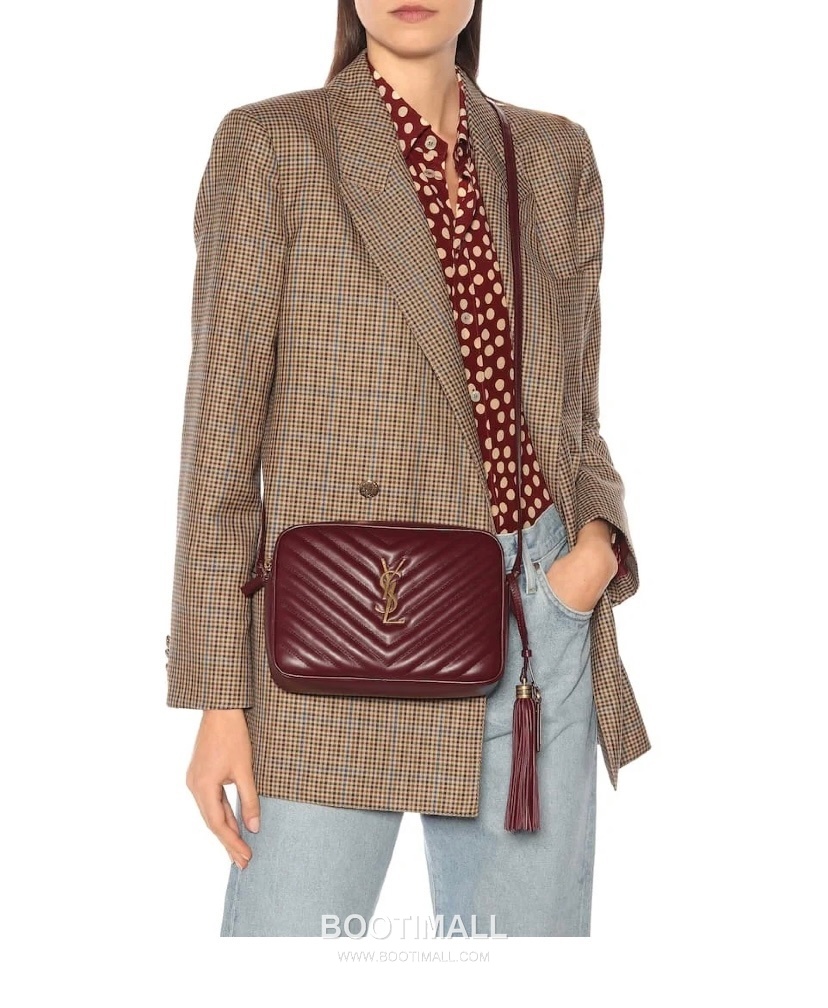 Saint Laurent Lou Calfskin Leather Camera Bag 574494 생로랑 루 카프스킨 레더 카메라 크로스백 23cm 1