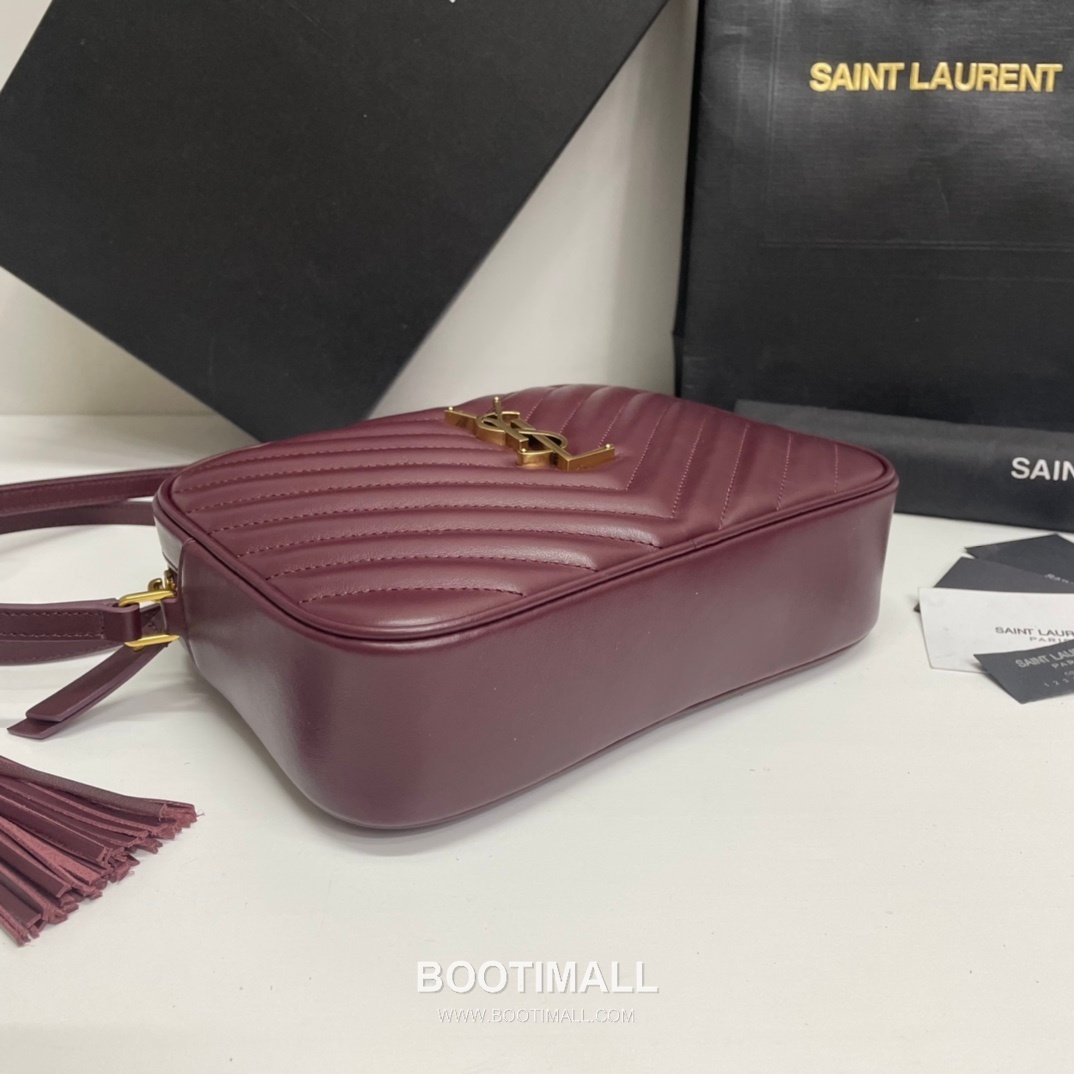 Saint Laurent Lou Calfskin Leather Camera Bag 574494 생로랑 루 카프스킨 레더 카메라 크로스백 23cm 11