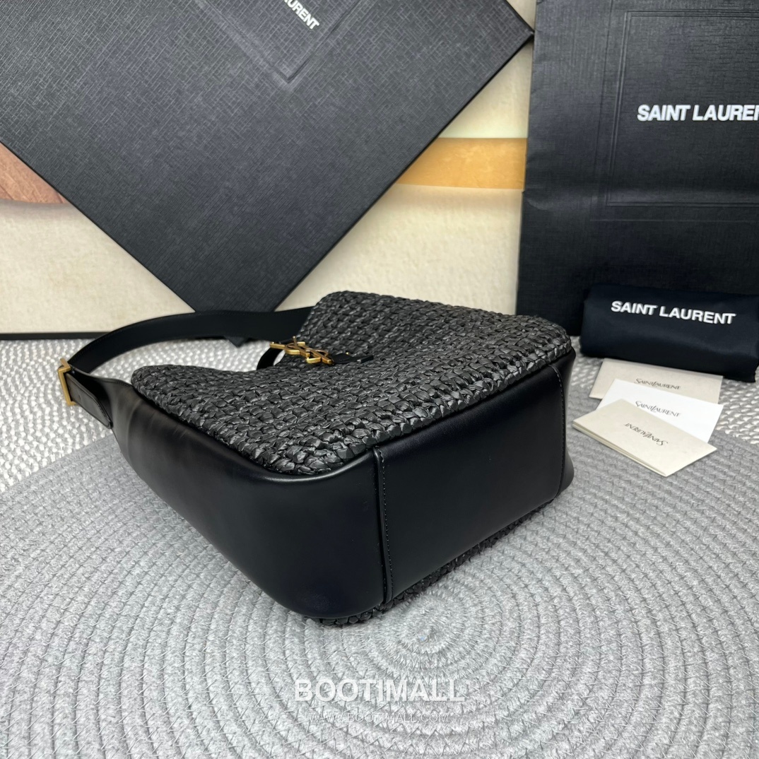Saint Laurent Raffia Hobo Bucket Bag 823812 생로랑 라피아 호보 버킷 숄더백 23cm 6
