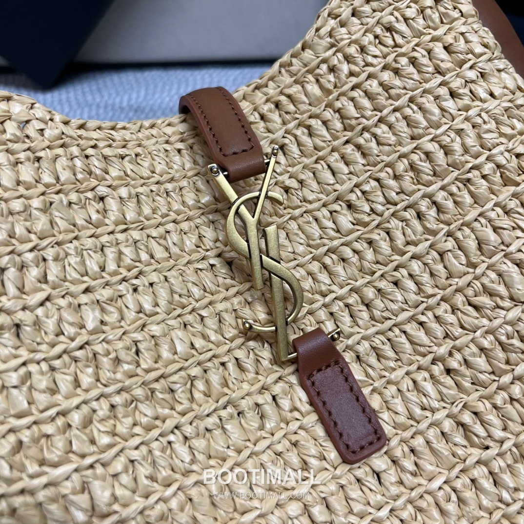 Saint Laurent Raffia Hobo Bucket Bag 823812 생로랑 라피아 호보 버킷 숄더백 23cm 21