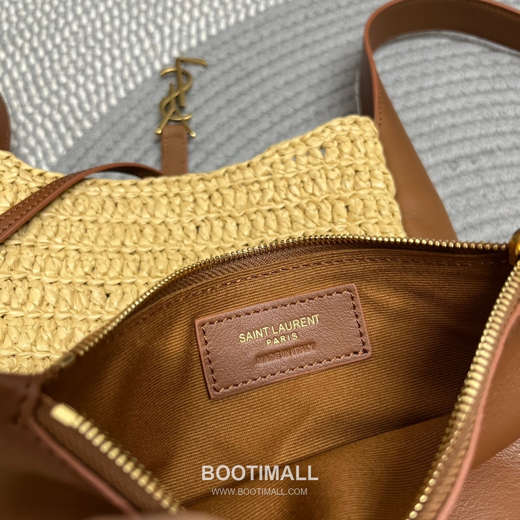 Saint Laurent Raffia Hobo Bucket Bag 823812 생로랑 라피아 호보 버킷 숄더백 23cm 24