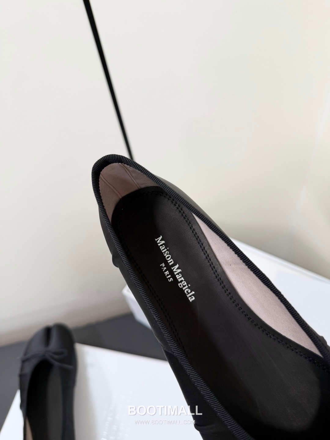 Maison Margiela MM6 Tabi Silk Leather Split Toe Ballet Flats 메종 마르지엘라 MM6 타비 실크 레더 스플릿토 발레 플랫 슈즈 7