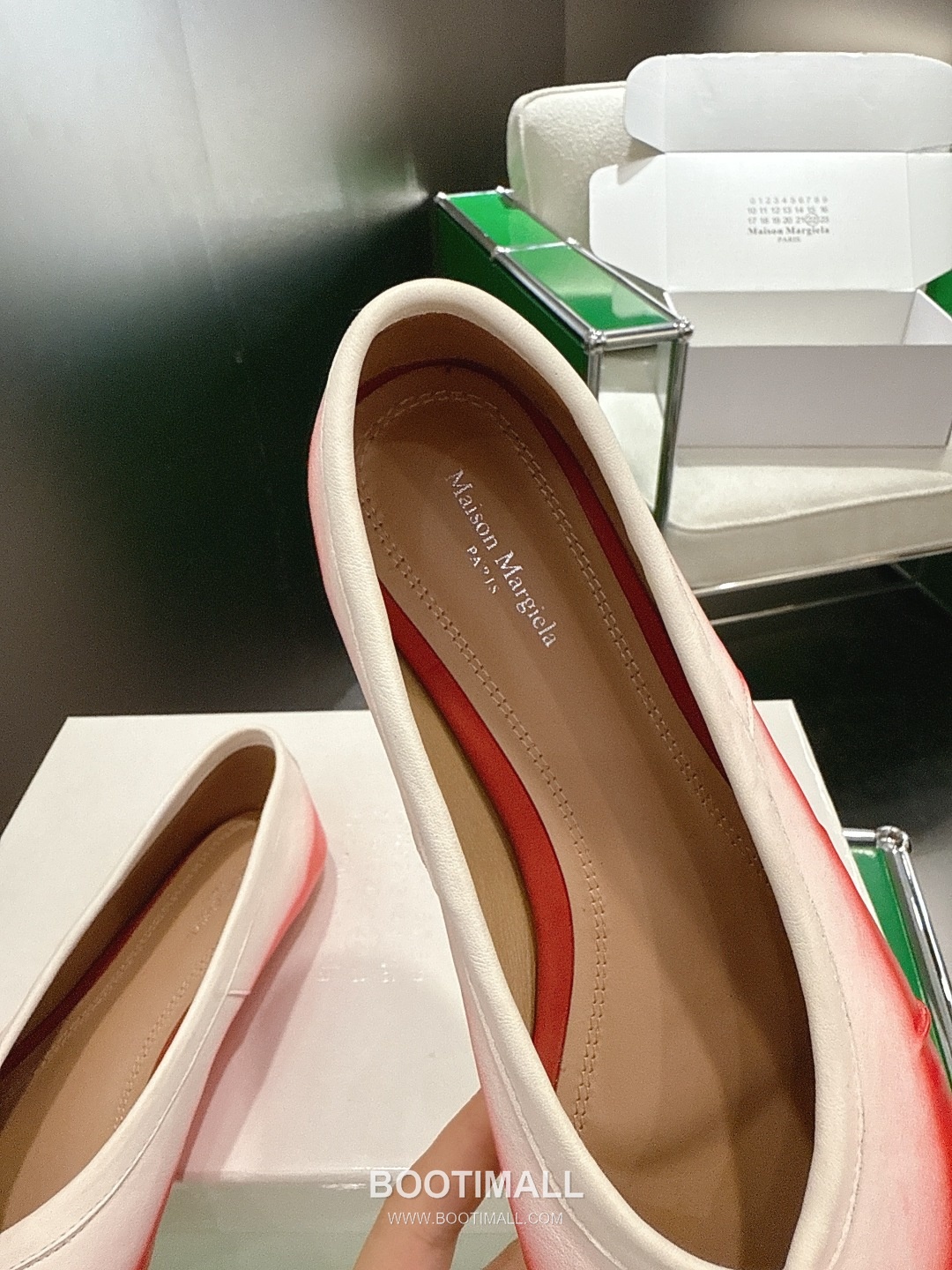 Maison Margiela Tabi Suede Leather Split Toe Ballet Flats 메종 마르지엘라 타비 스웨이드 레더 스플릿토 발레 플랫 슈즈 6