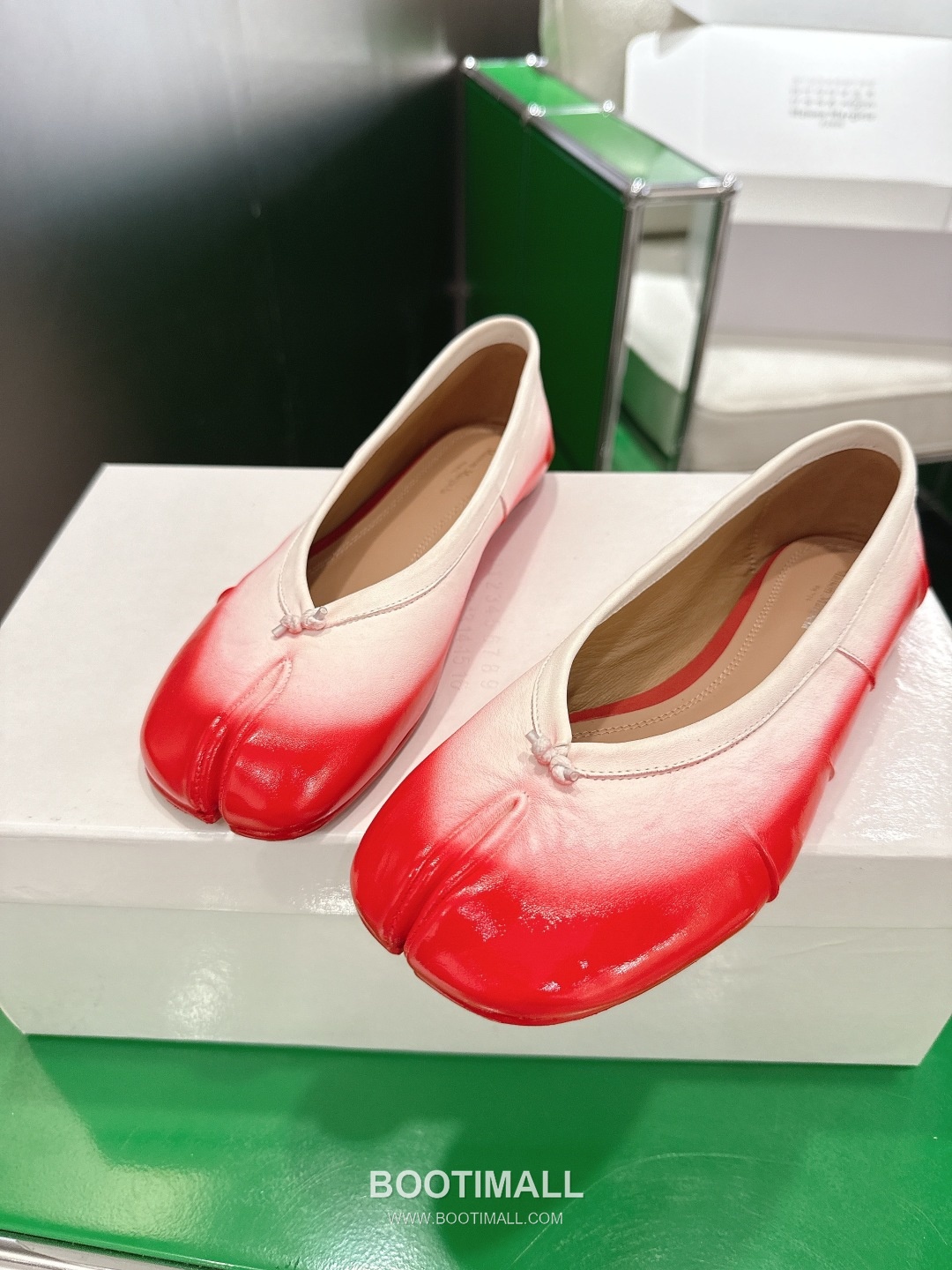 Maison Margiela Tabi Suede Leather Split Toe Ballet Flats 메종 마르지엘라 타비 스웨이드 레더 스플릿토 발레 플랫 슈즈 7