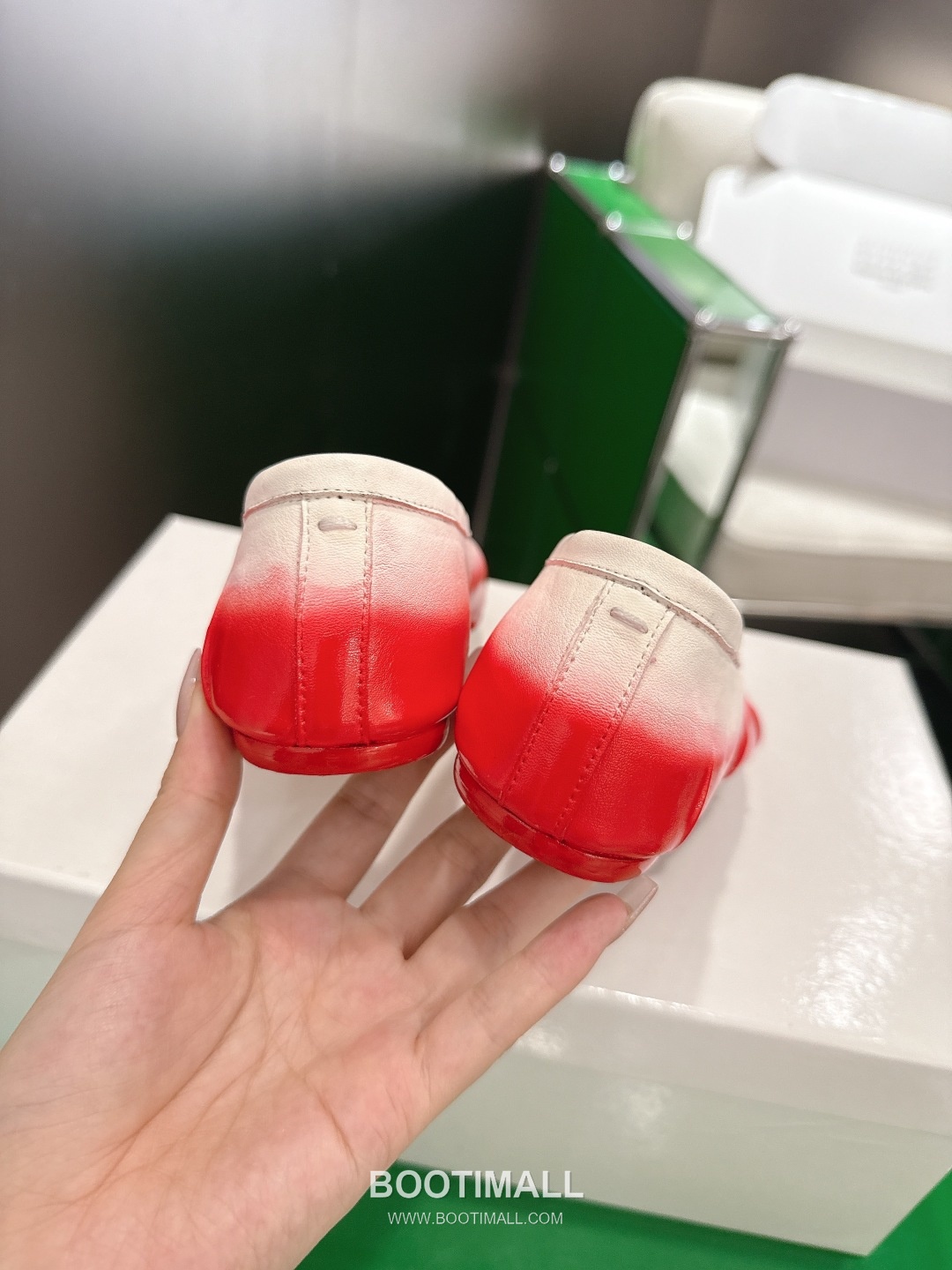 Maison Margiela Tabi Suede Leather Split Toe Ballet Flats 메종 마르지엘라 타비 스웨이드 레더 스플릿토 발레 플랫 슈즈 8