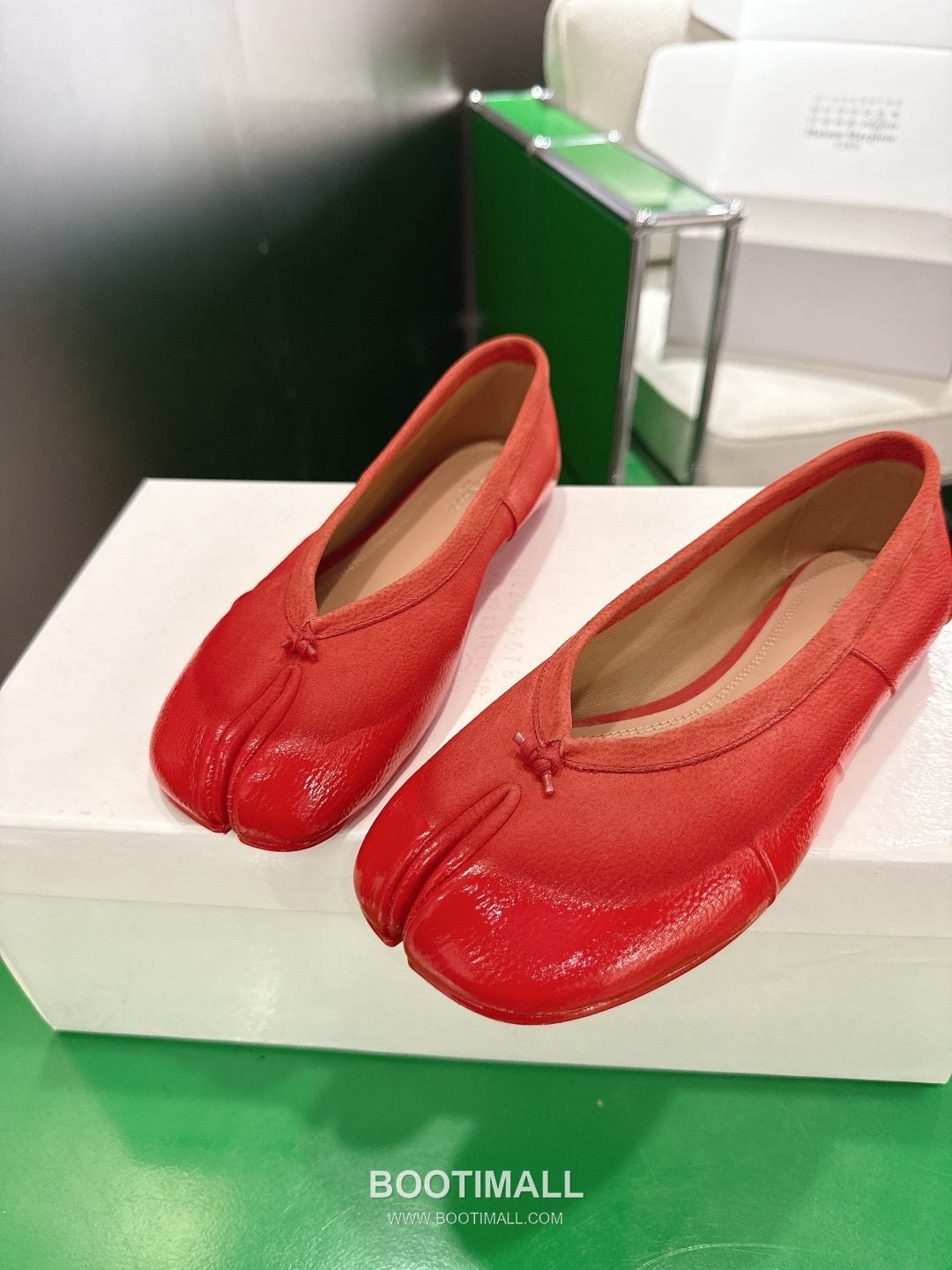 Maison Margiela Tabi Suede Leather Split Toe Ballet Flats 메종 마르지엘라 타비 스웨이드 레더 스플릿토 발레 플랫 슈즈 7