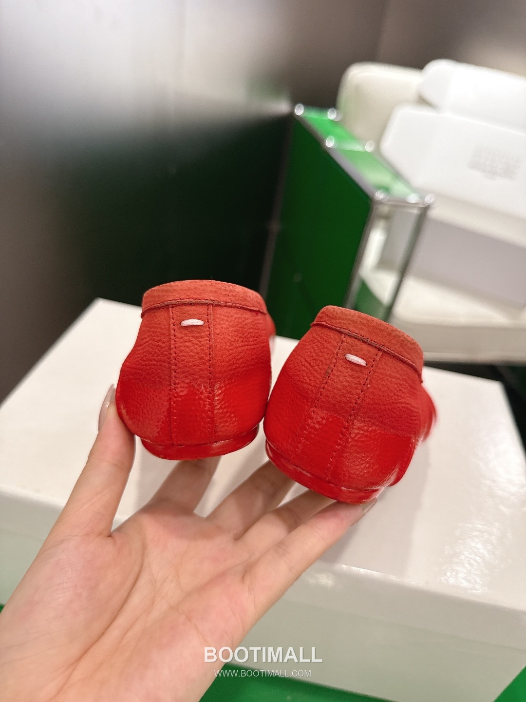 Maison Margiela Tabi Suede Leather Split Toe Ballet Flats 메종 마르지엘라 타비 스웨이드 레더 스플릿토 발레 플랫 슈즈 8