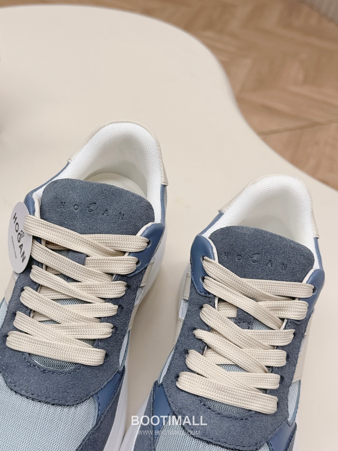 HOGAN Interactive Leather Chunky Sole Runner Sneakers 호간 인터랙티브 레더 청키솔 러너 스니커즈 8