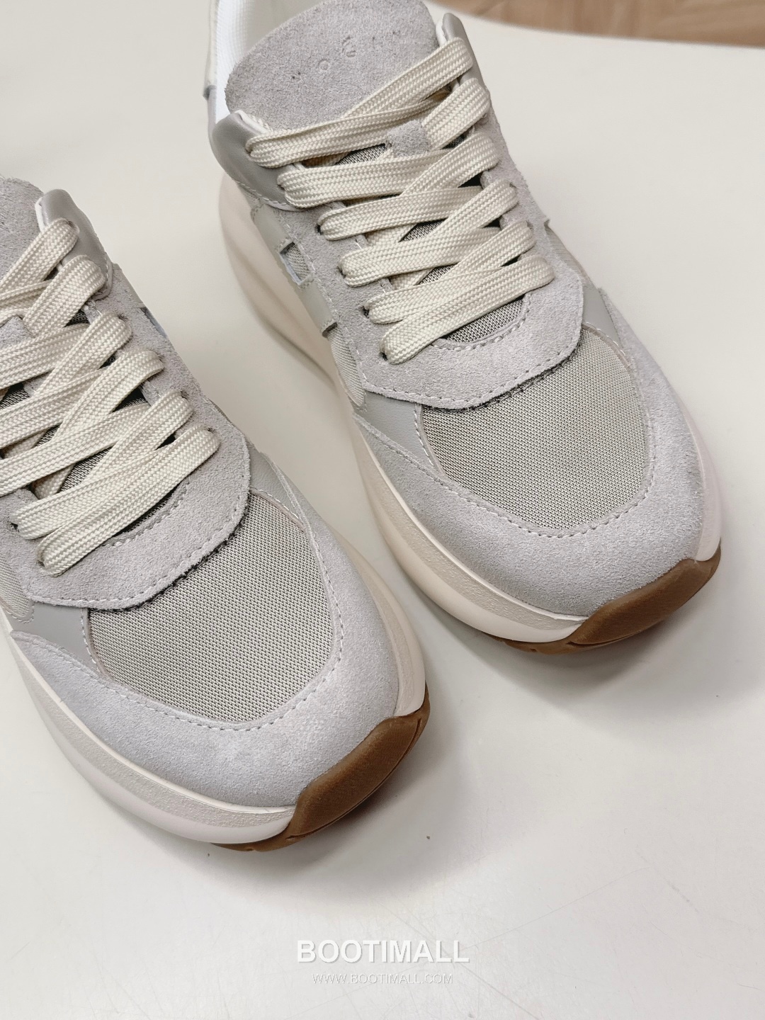 HOGAN Interactive Leather Chunky Sole Runner Sneakers 호간 인터랙티브 레더 청키솔 러너 스니커즈 9