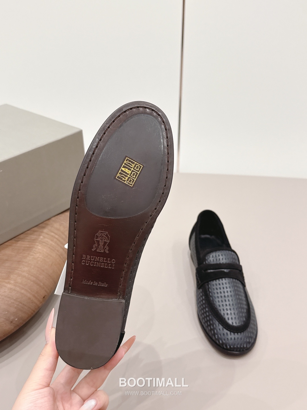 Brunello Cucinelli Calfskin Leather Penny Loafer Shoes 브루넬로 쿠치넬리 카프스킨 레더 페니 로퍼 슈즈 9