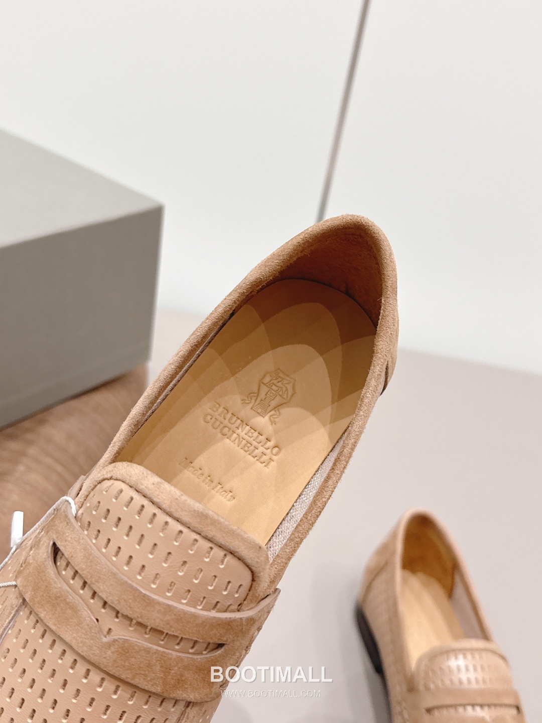 Brunello Cucinelli Calfskin Leather Penny Loafer Shoes 브루넬로 쿠치넬리 카프스킨 레더 페니 로퍼 슈즈 6