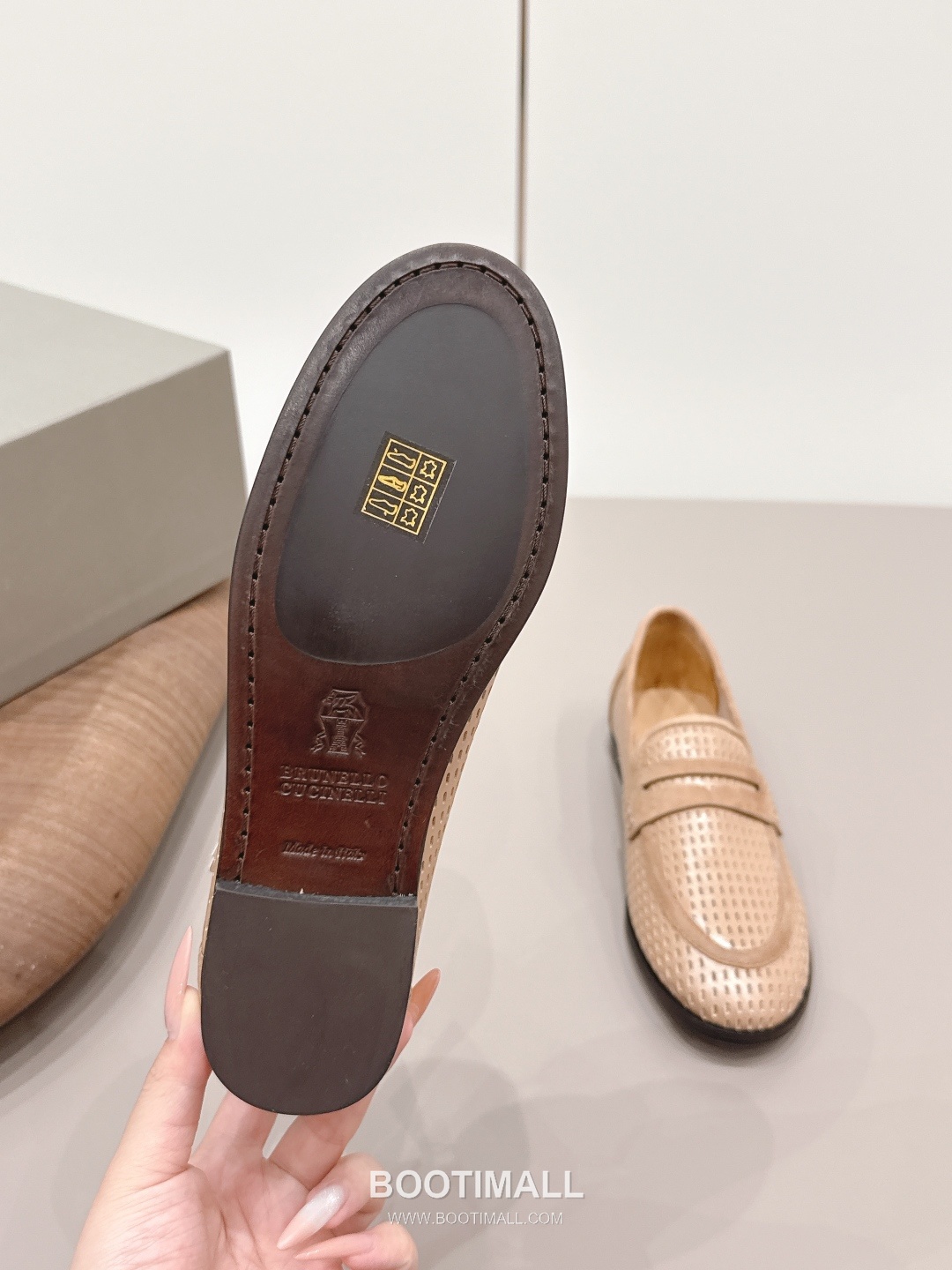 Brunello Cucinelli Calfskin Leather Penny Loafer Shoes 브루넬로 쿠치넬리 카프스킨 레더 페니 로퍼 슈즈 9